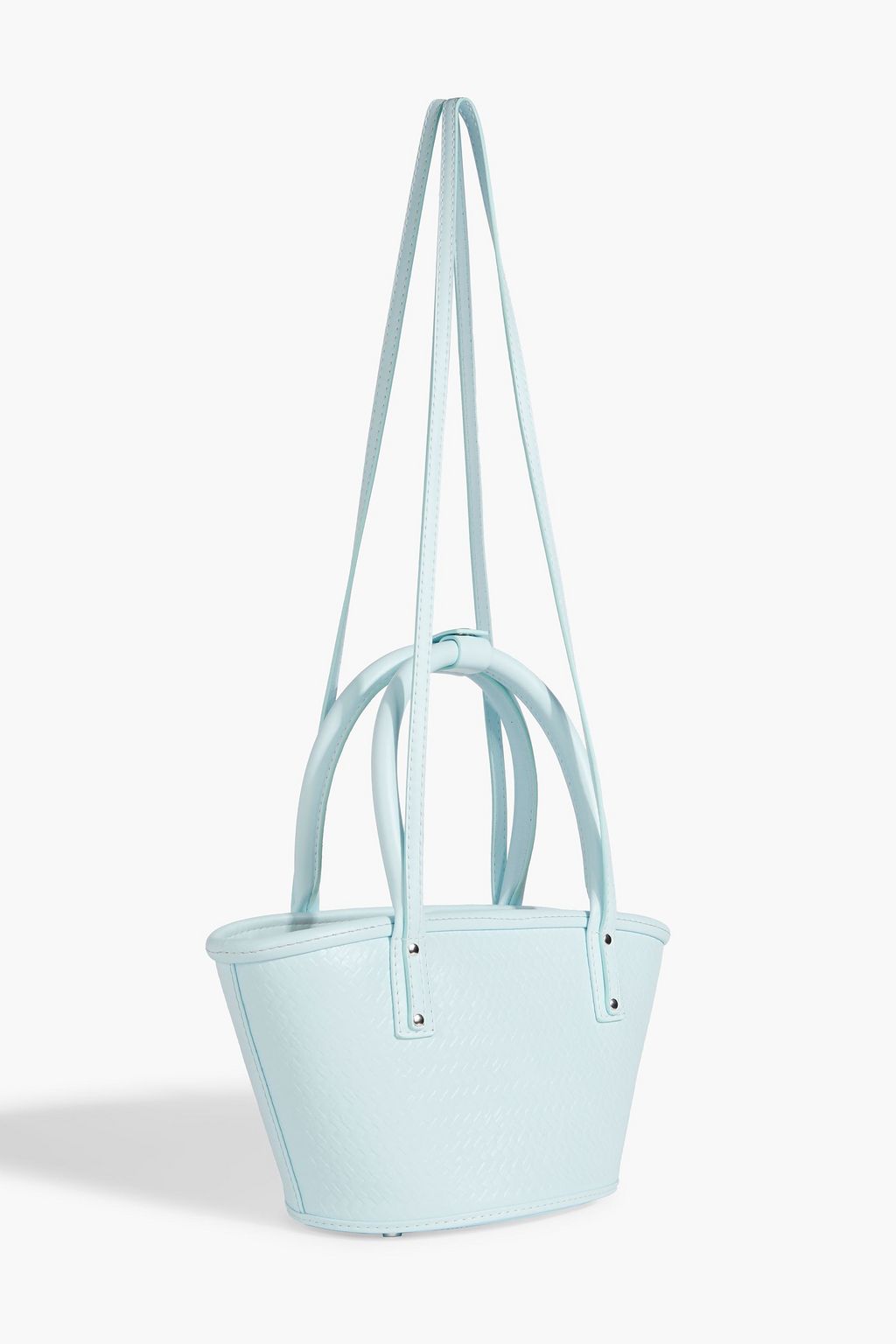JACQUEMUS Soli embossed leather tote