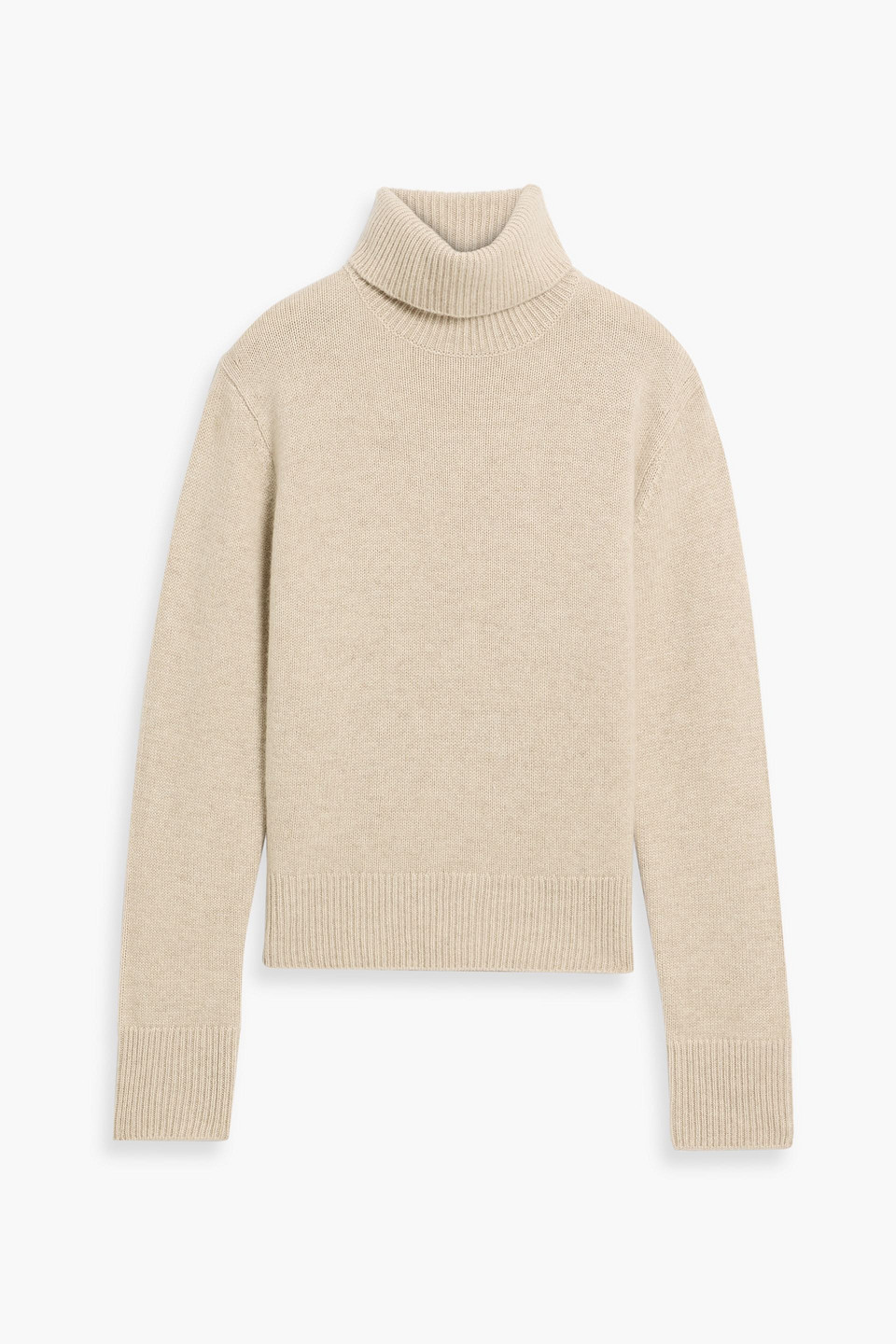 Frame Cashmere Turtleneck Sweater In Neutral