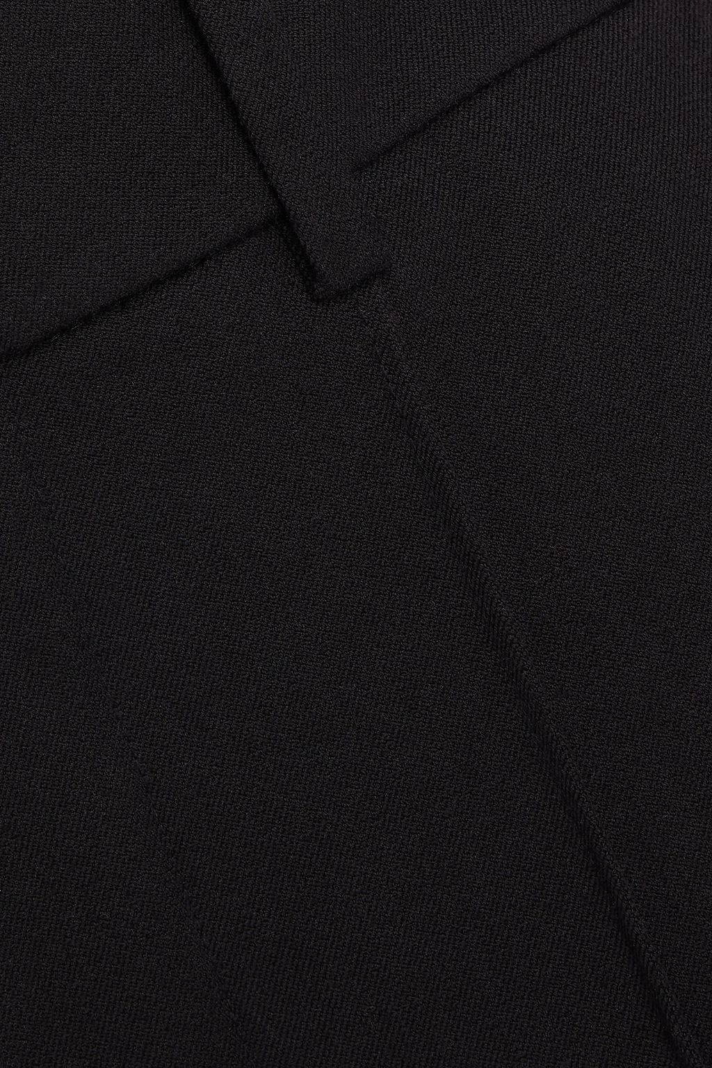 FRAME Stretch-cotton twill flared pants