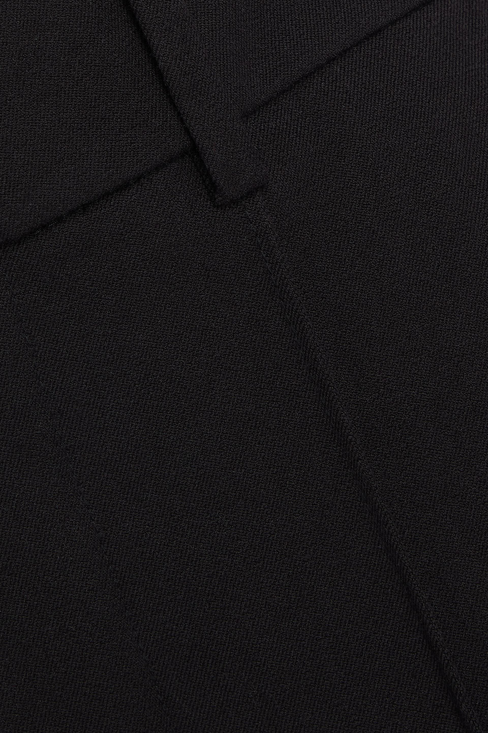 Frame Stretch-cotton Twill Flared Pants In Black