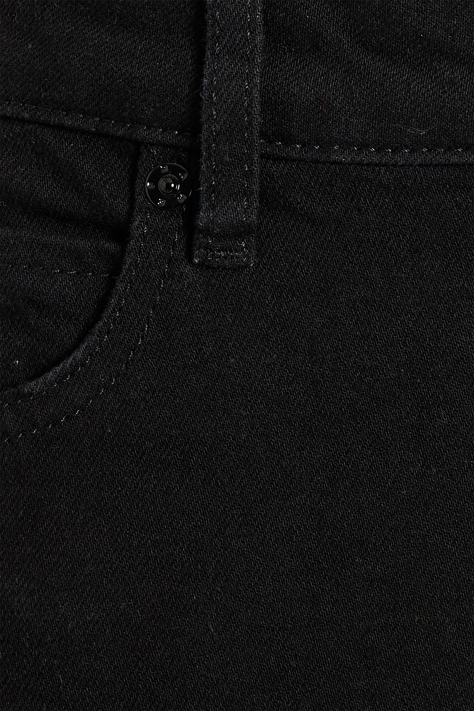 Frame The Arrow High-rise Bootcut Jeans In Black