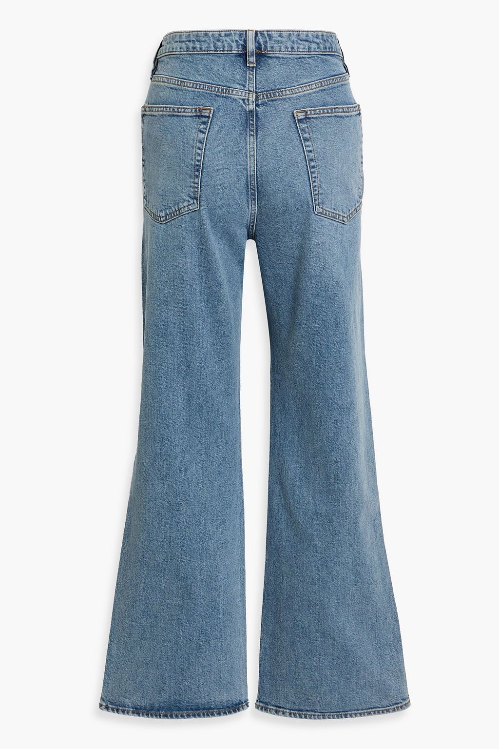 FRAME The Pixie Arrow high-rise bootcut jeans