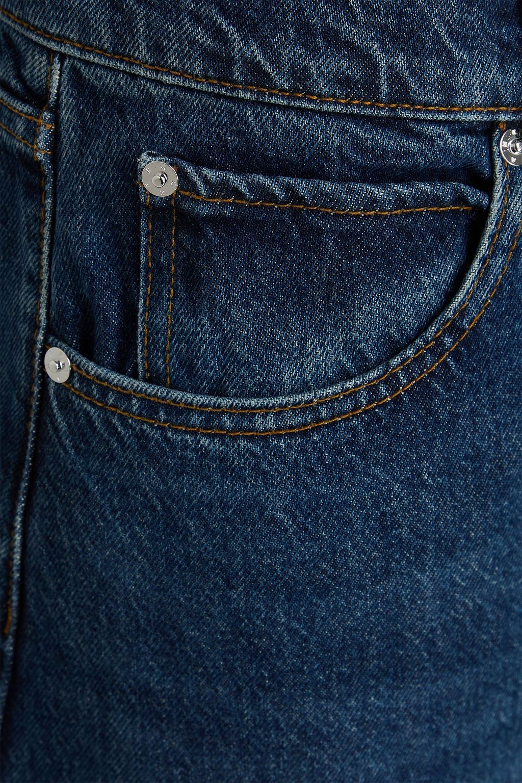 FRAME Low Slung barrel-leg jeans