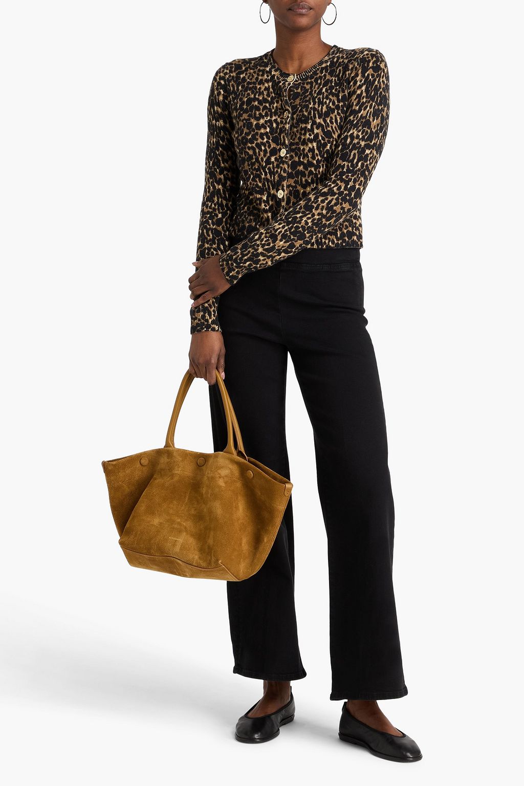 FRAME Jetset high-rise wide-leg jeans