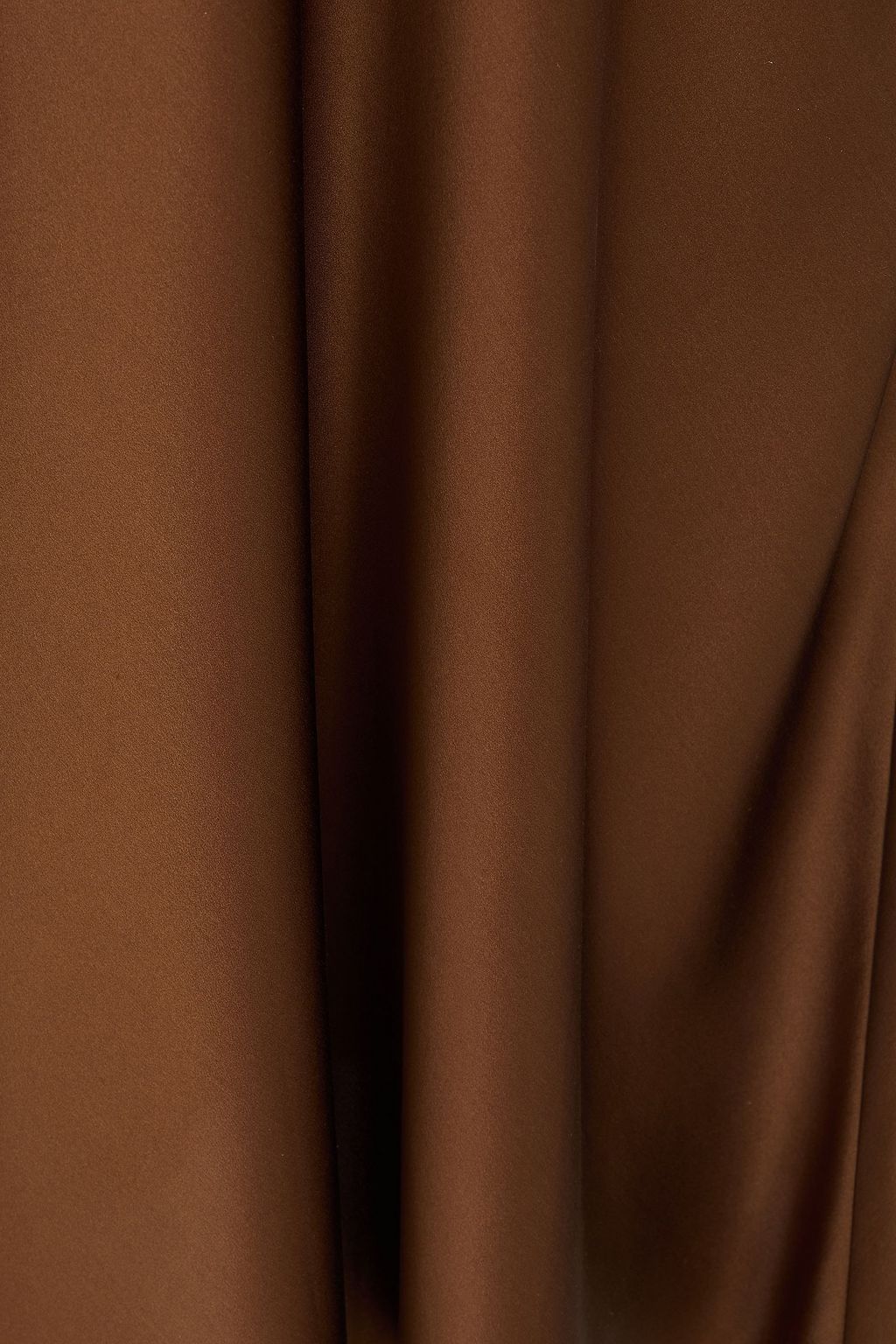 FRAME Silk-satin maxi skirt