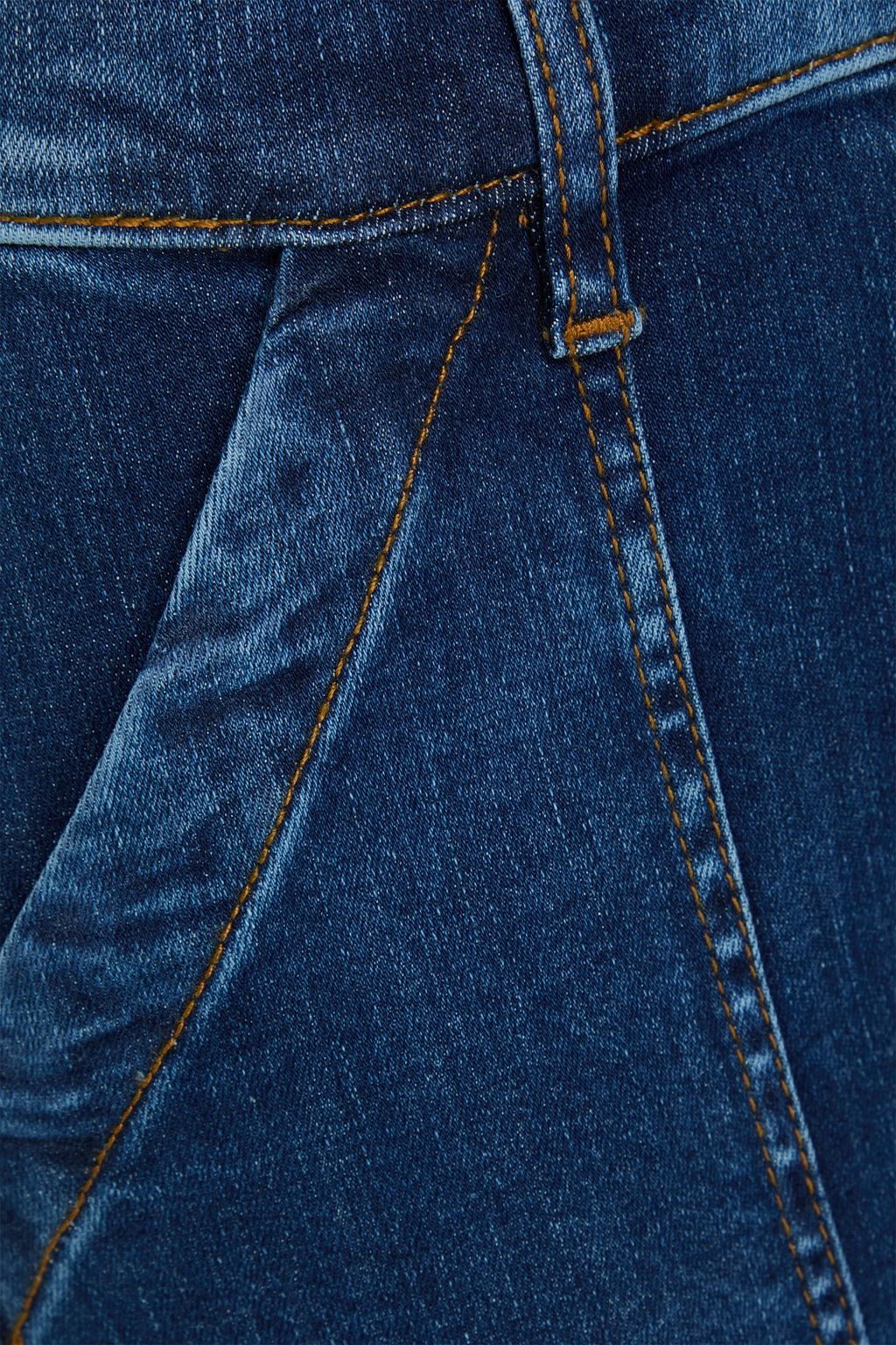 FRAME The Utility high-rise straight-leg jeans