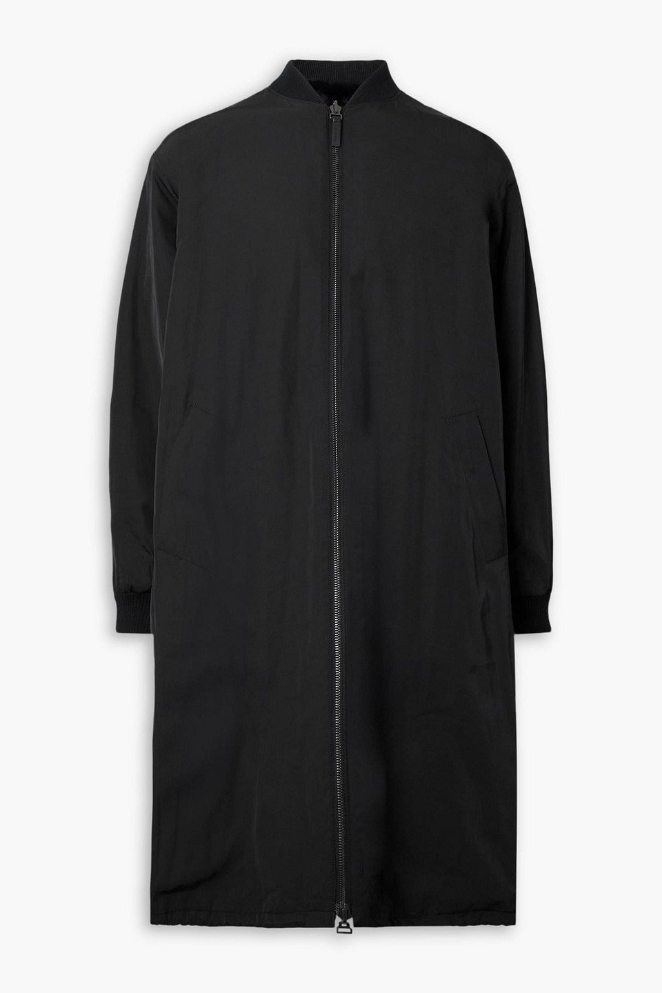 yves salomon - merinillo reversible shell and shearling jacket - black - it 52
