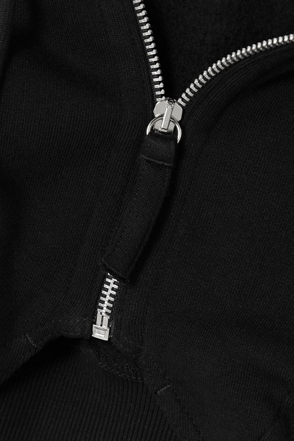 JEAN PAUL GAULTIER Cropped cotton-jersey hoodie
