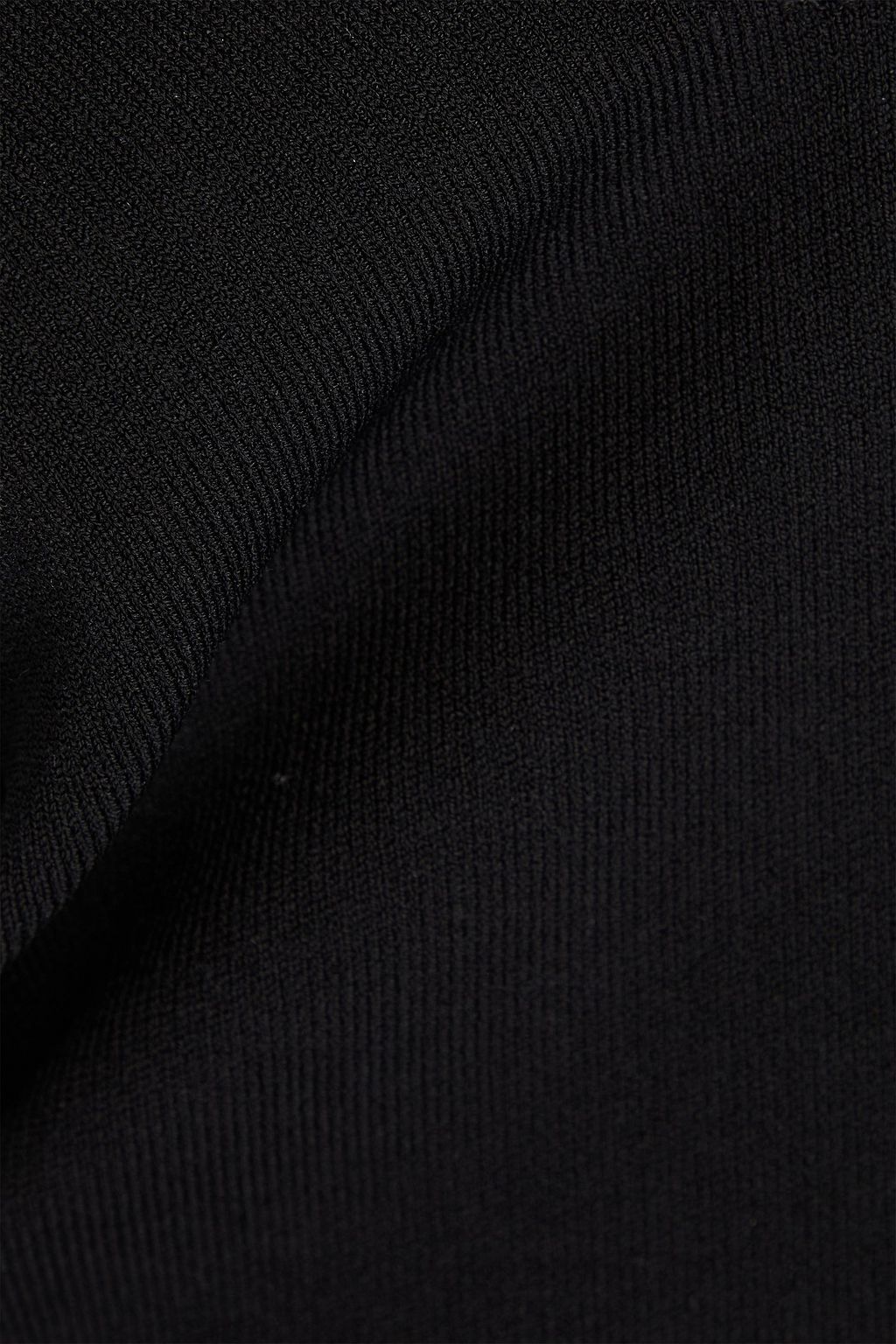 VB BODY VICTORIA BECKHAM بودي سوت من نسيج مطاط بحبكة