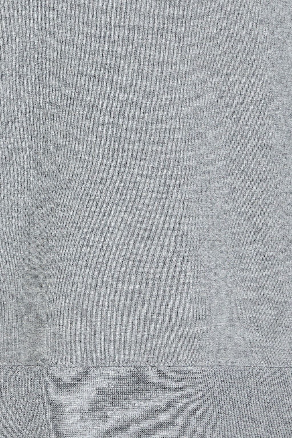 THOM BROWNE French cotton-terry sweatshirt
