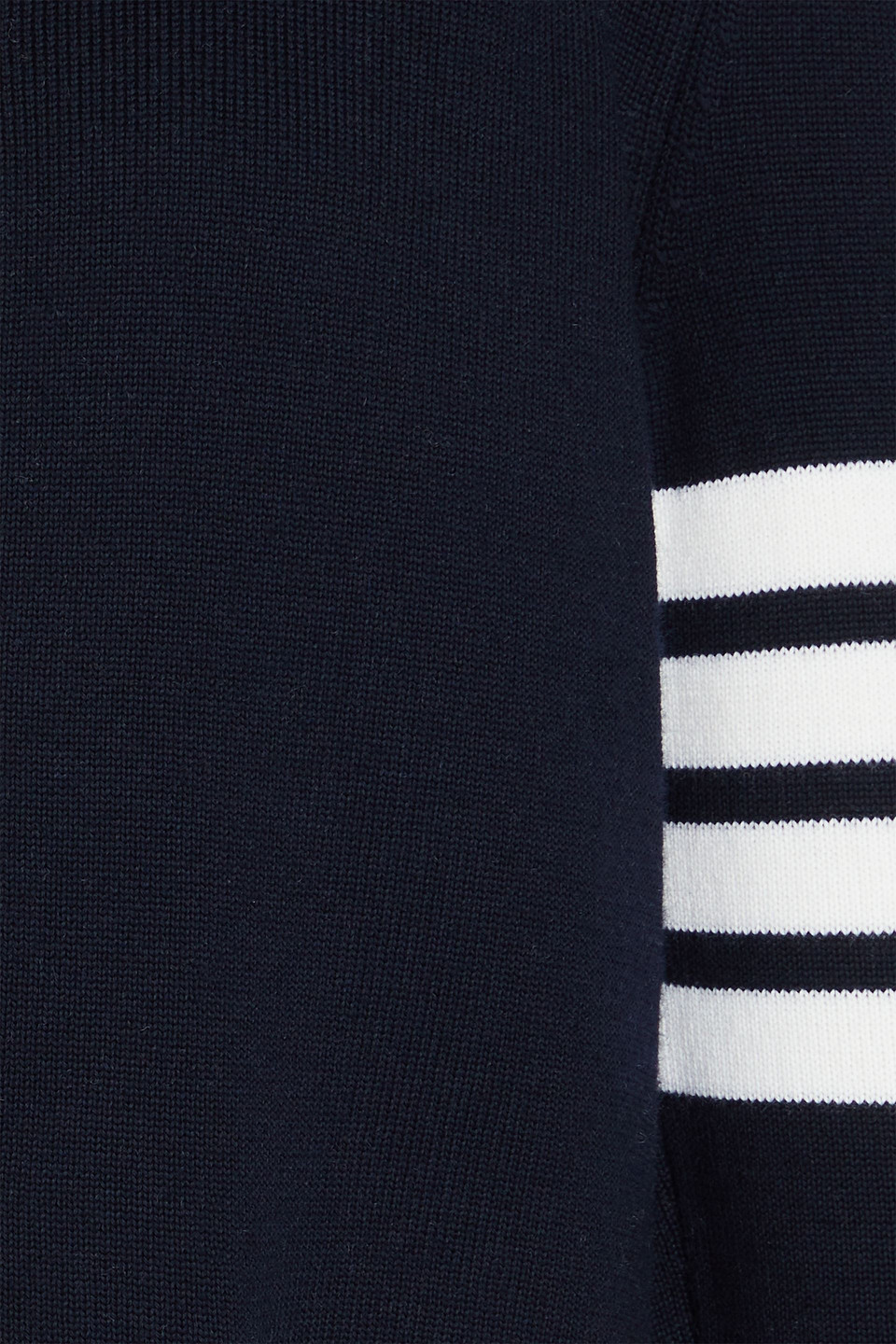 Thom Browne Cardigan Aus Einer Wollmischung Mit Streifen In Nachtblau