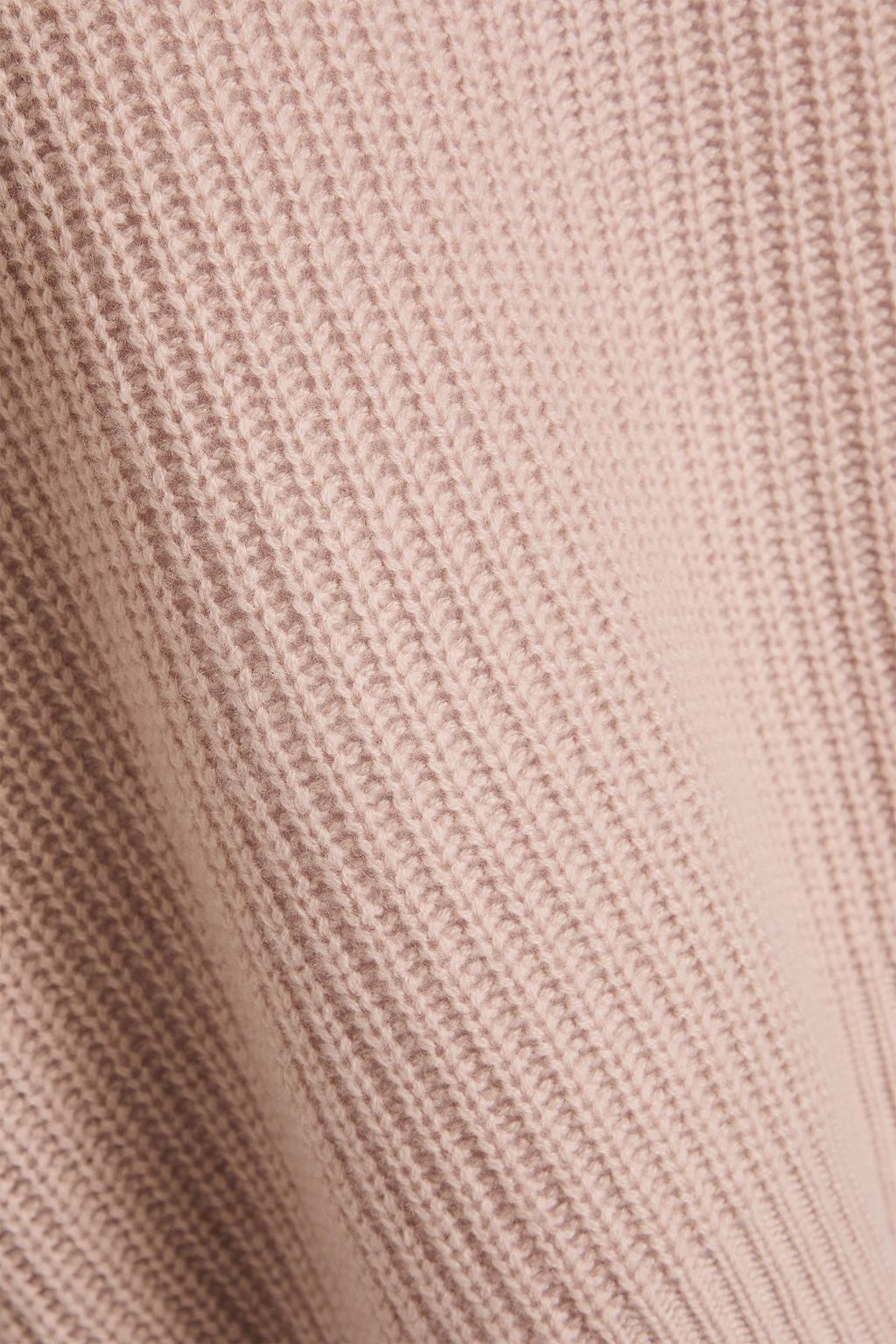 AUTUMN CASHMERE 리브 캐시미어 스웨터