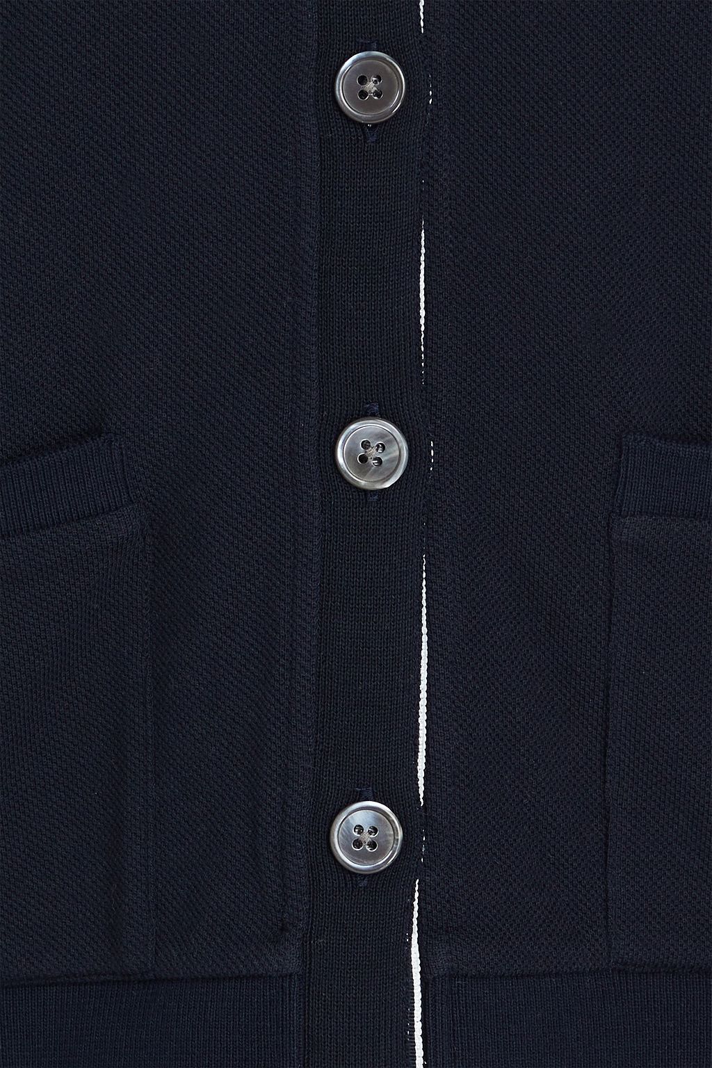 THOM BROWNE كارديغان من قطن بيكيه