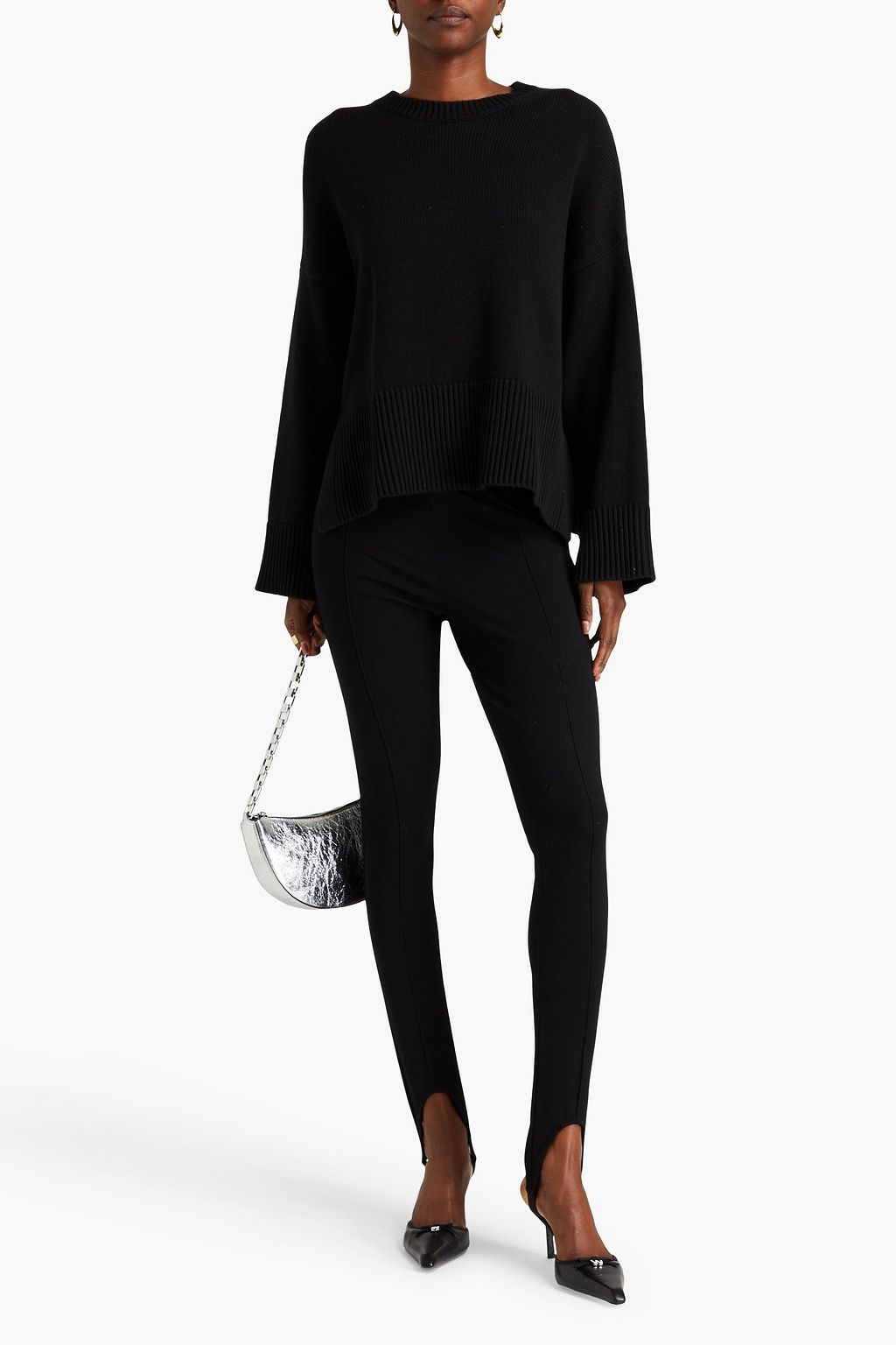 COTTON BY AUTUMN CASHMERE كنزة رياضية من القطن