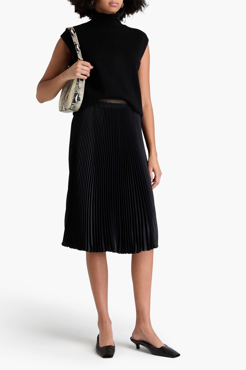 AUTUMN CASHMERE Cashmere turtleneck top