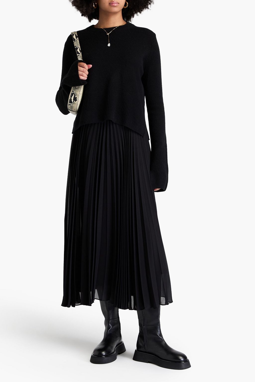 AUTUMN CASHMERE كنزة رياضية من الكشمير