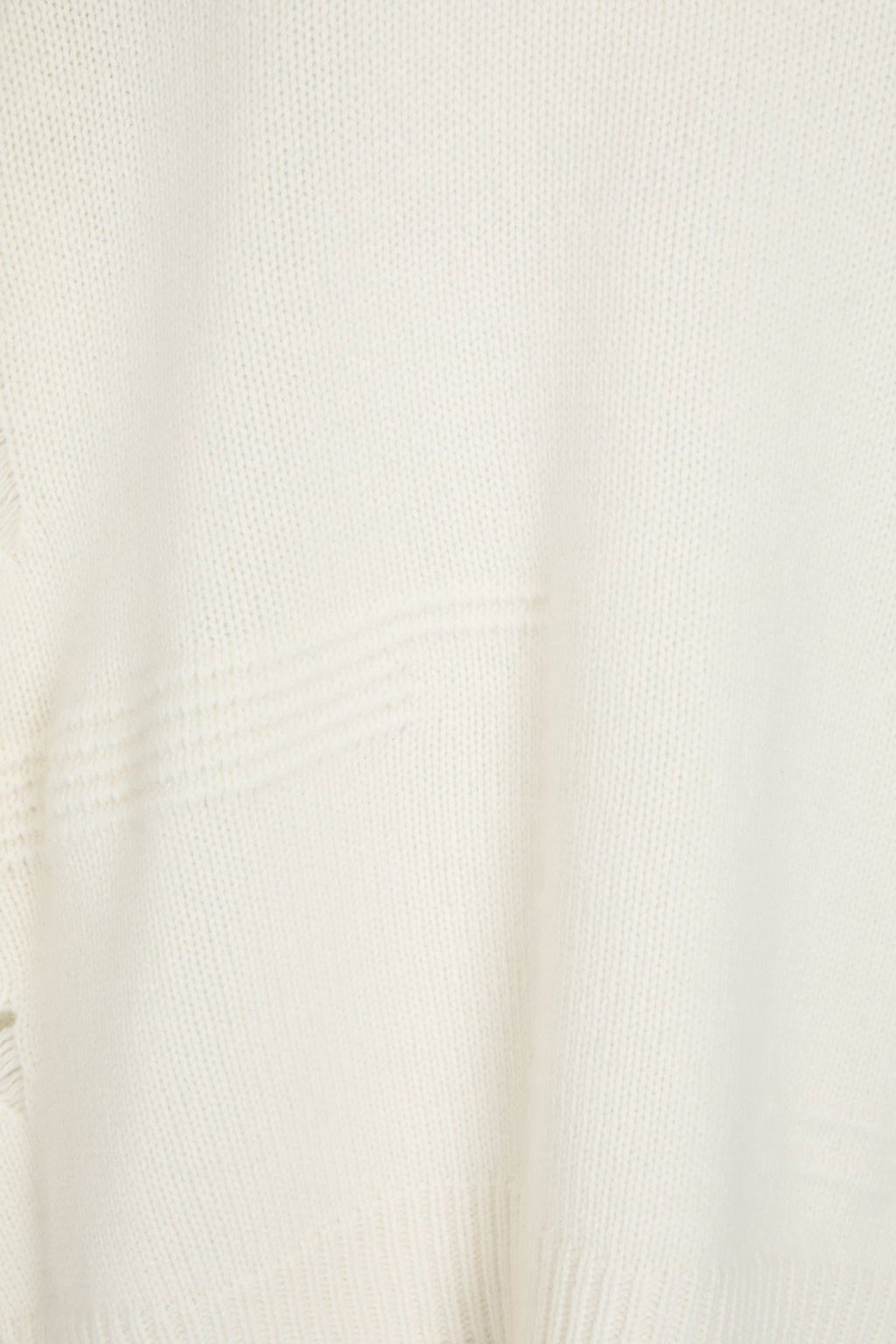 AUTUMN CASHMERE 디스트레스드 캐시미어 스웨터