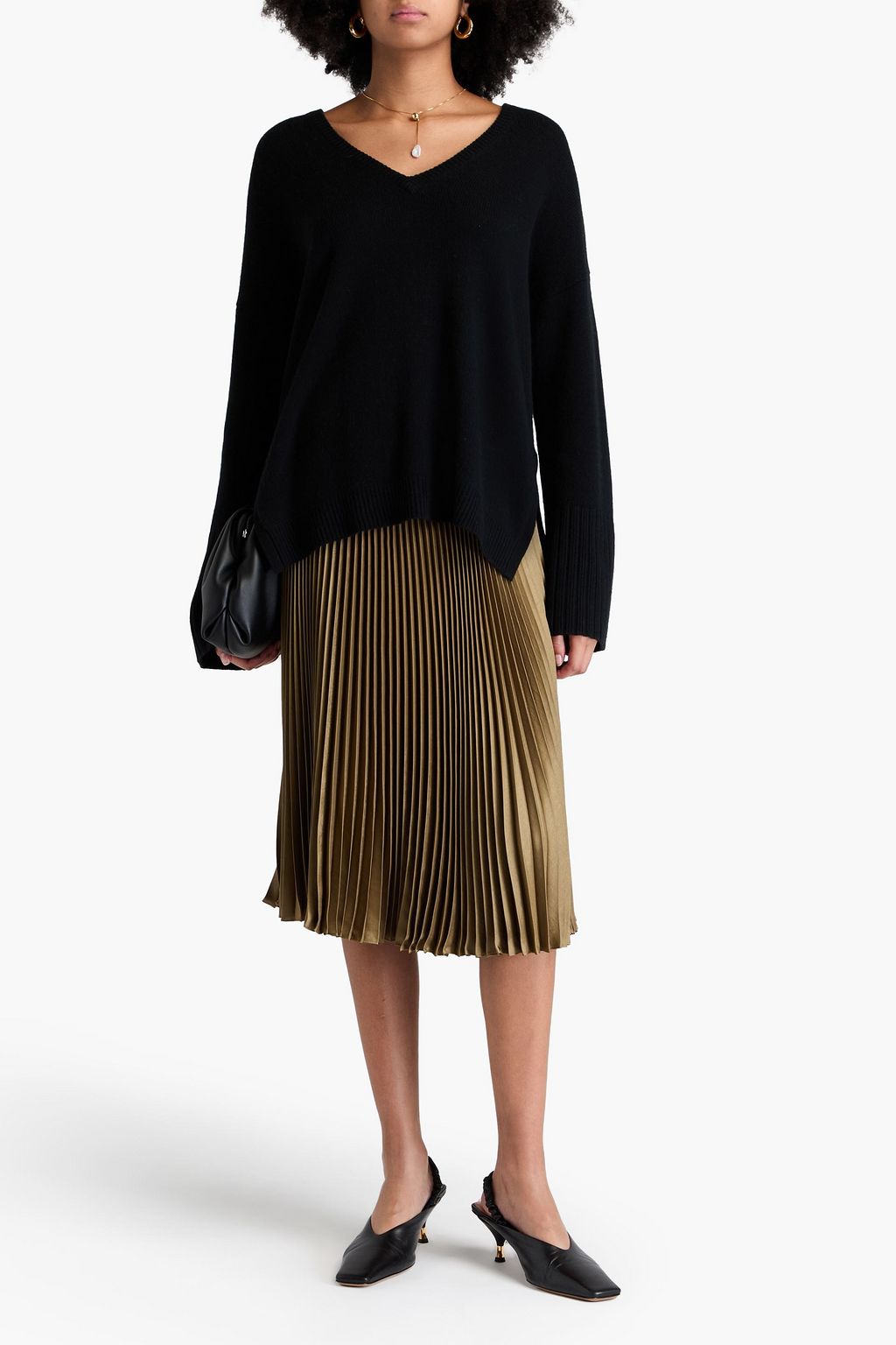 AUTUMN CASHMERE كنزة رياضية من الكشمير