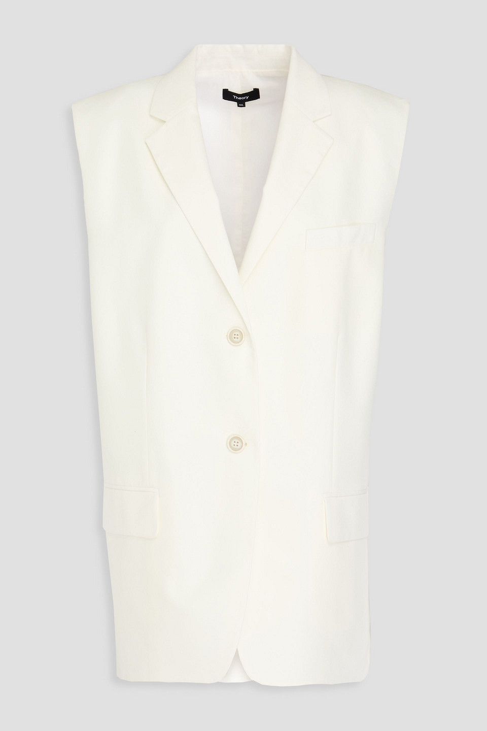 Cotton-twill vest