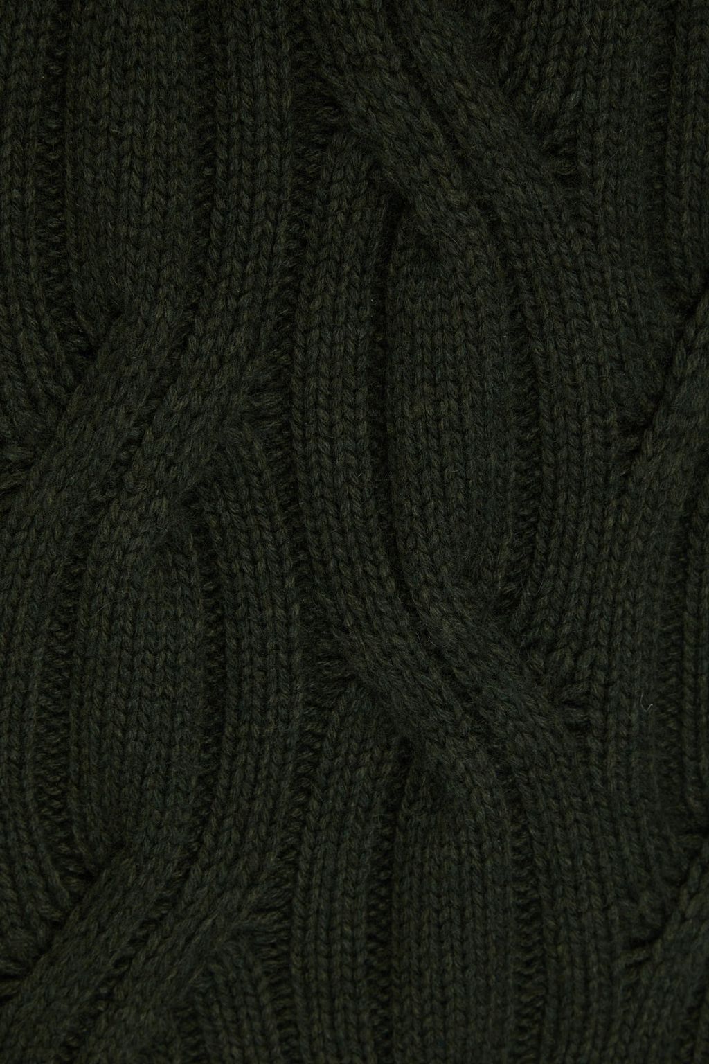 AUTUMN CASHMERE فيست بياقة عالية بحبكة مجدولة
