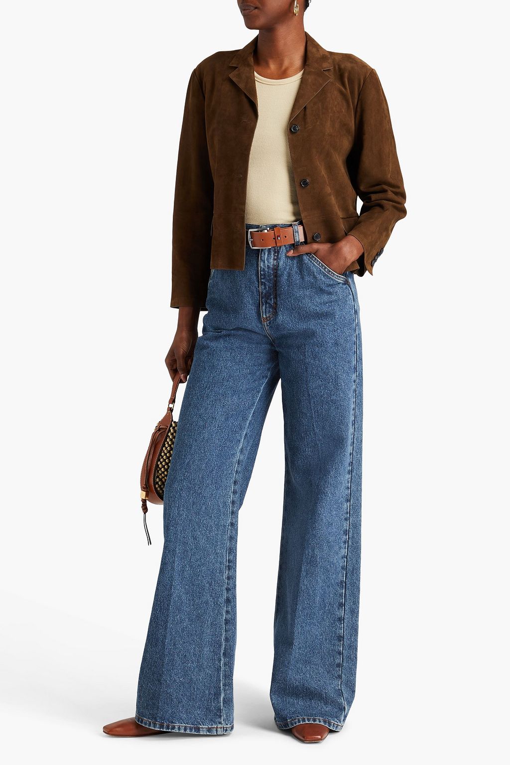 THEORY Suede jacket
