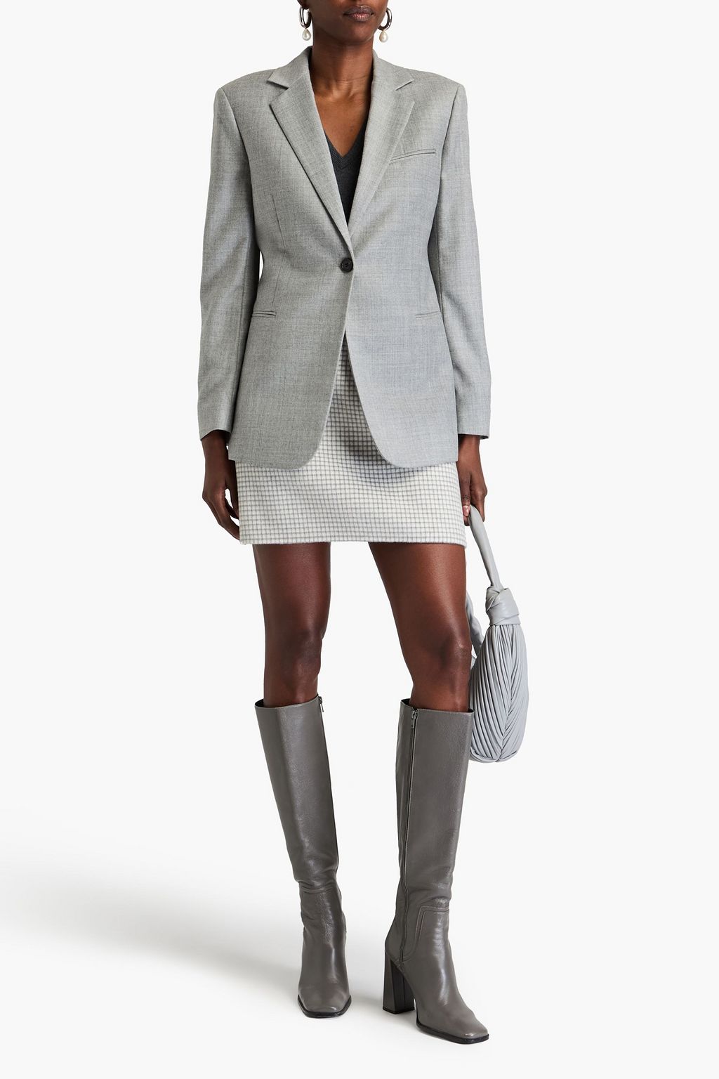 THEORY Wool-flannel blazer