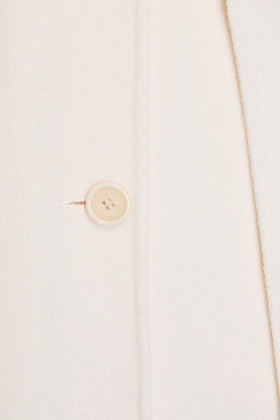 Theory Belted Wool And Cashmere-blend Coat In Ivory