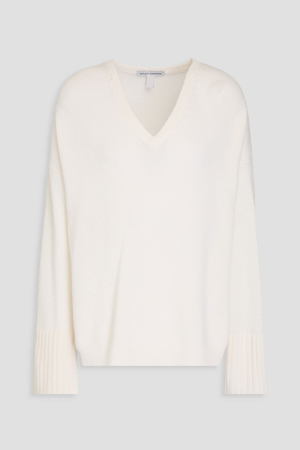 Autumn Cashmere Cashmere Sweater In Ivory