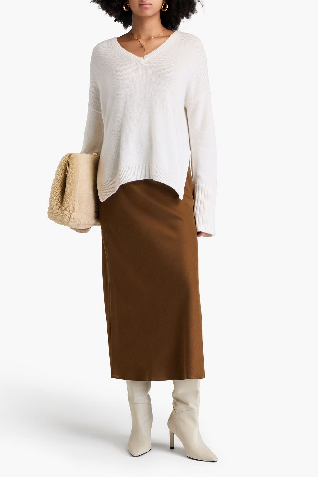 AUTUMN CASHMERE كنزة رياضية من الكشمير