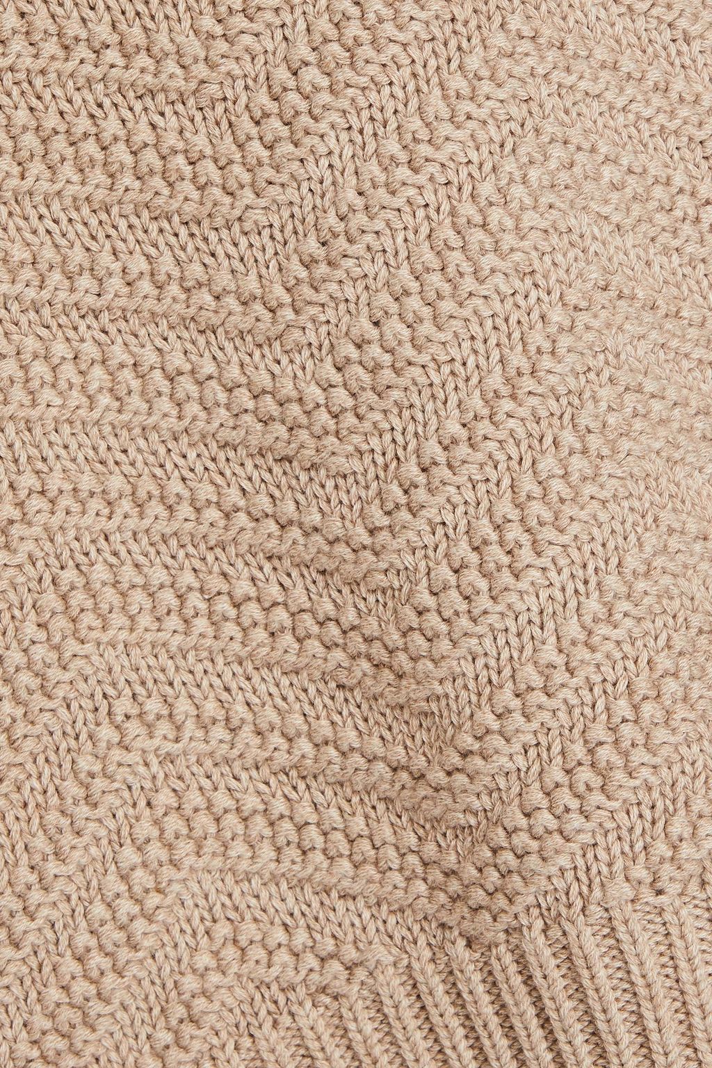 COTTON BY AUTUMN CASHMERE كنزة رياضية بياقة عالية من القطن