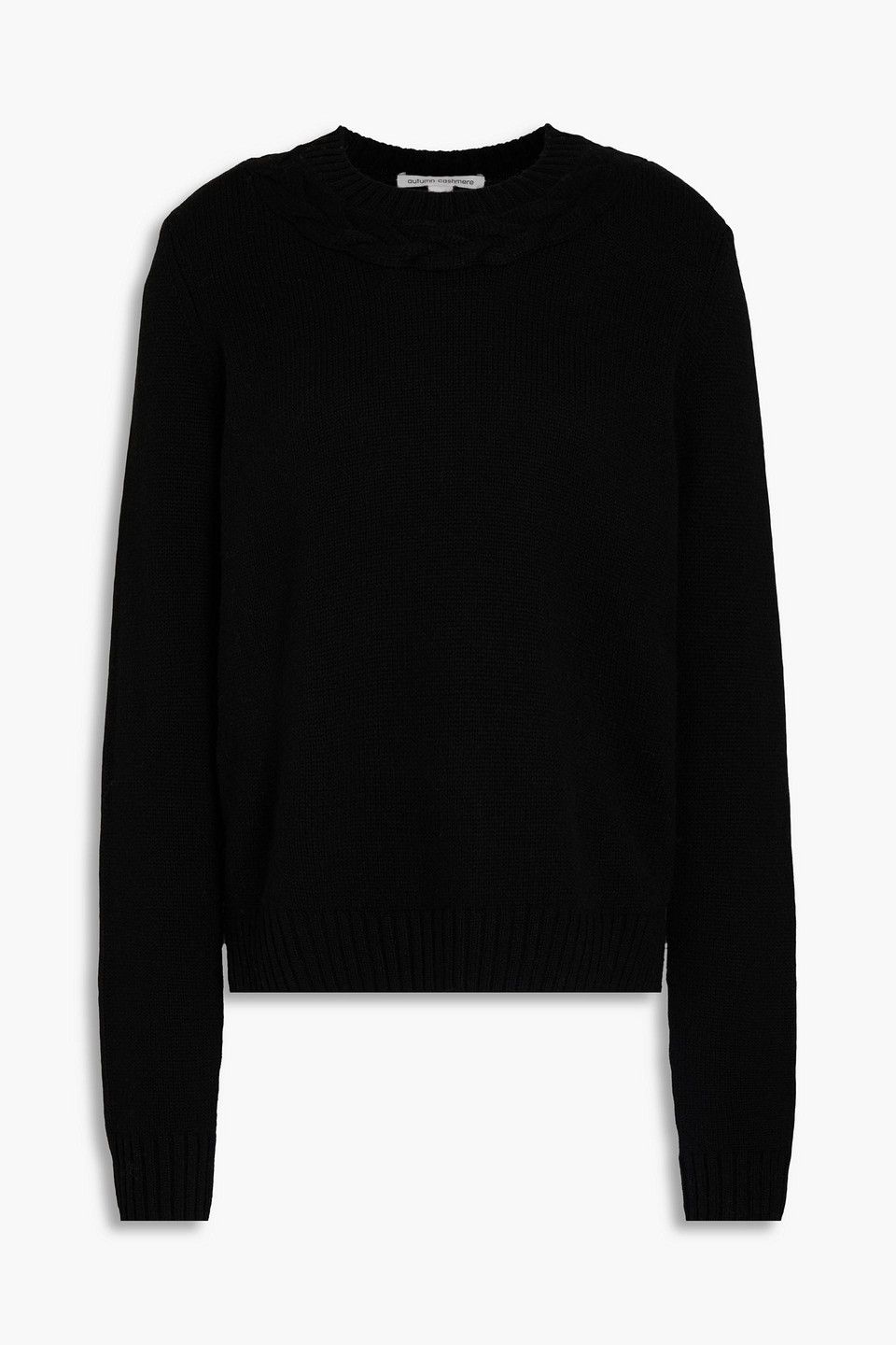 Autumn Cashmere Cashmere Sweater In Black