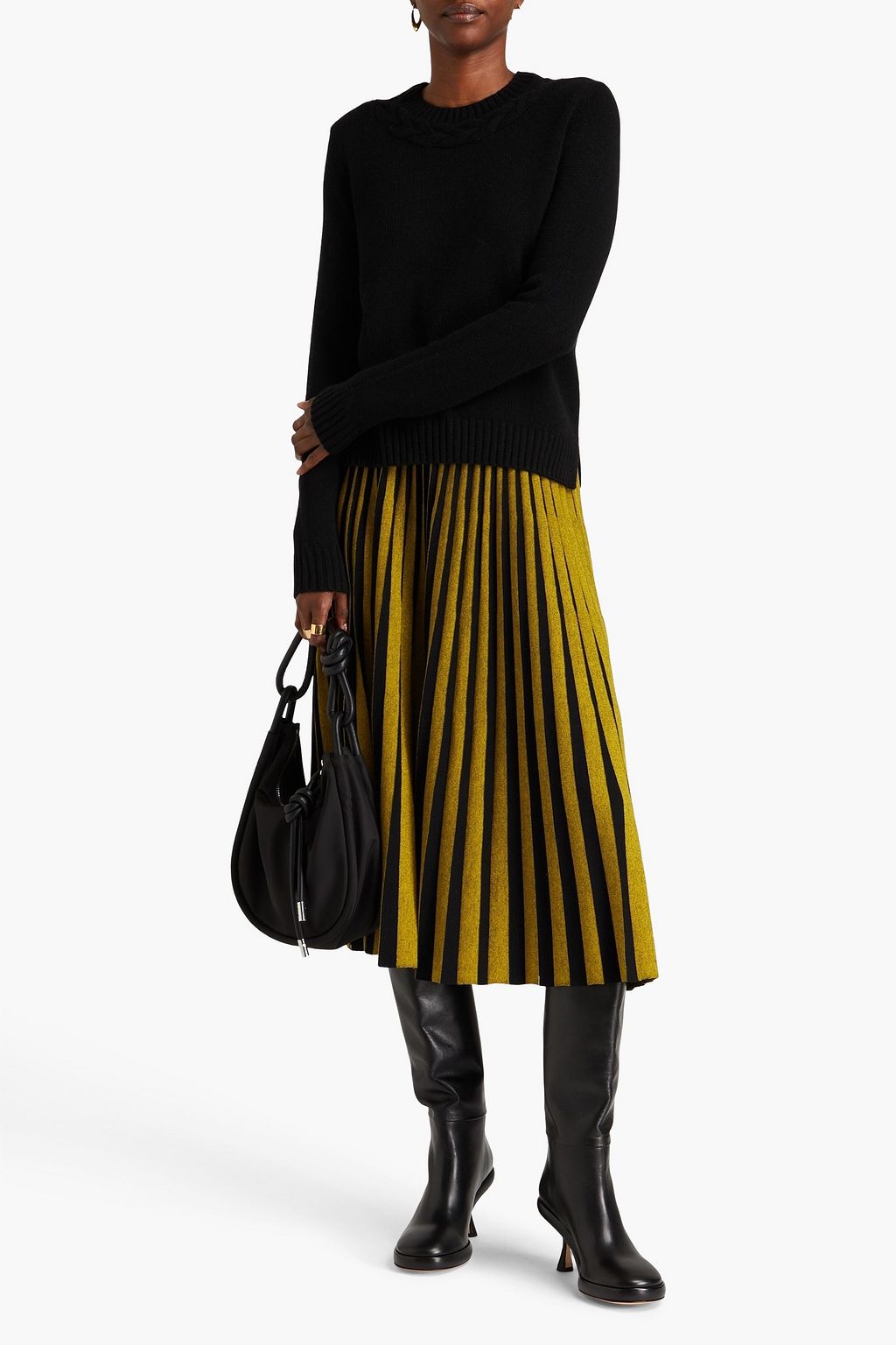 AUTUMN CASHMERE كنزة رياضية من الكشمير