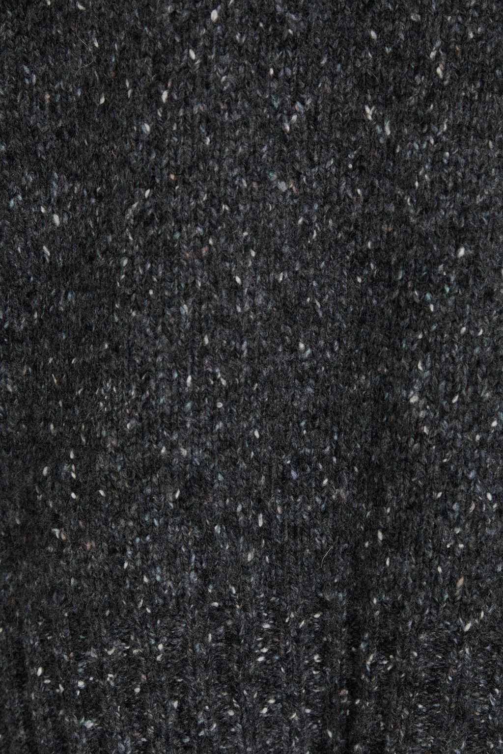 AUTUMN CASHMERE Whipstitched Donegal cashmere sweater