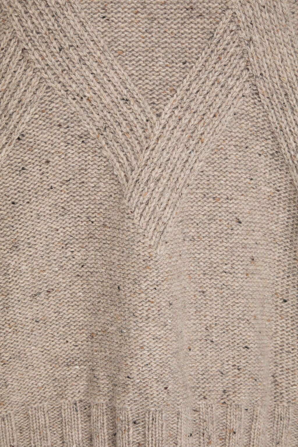 AUTUMN CASHMERE Donegal cashmere turtleneck sweater