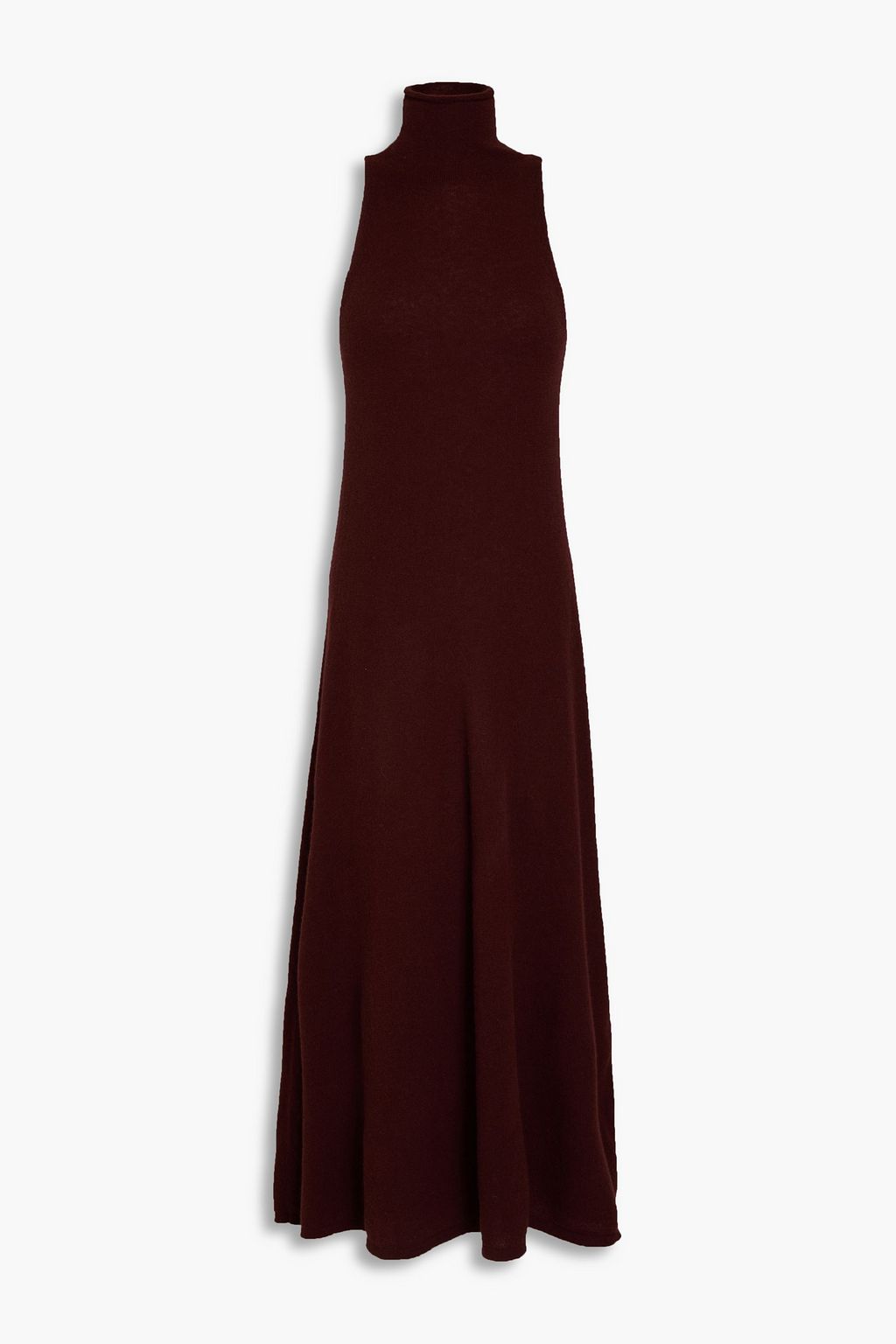 Cashmere midi dress merlot XS