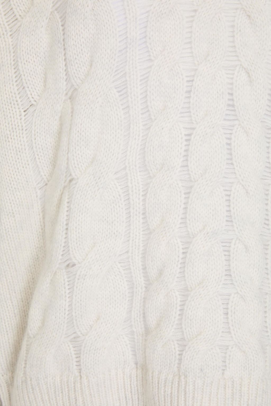 AUTUMN CASHMERE 케이블 니트 캐시미어 스웨터