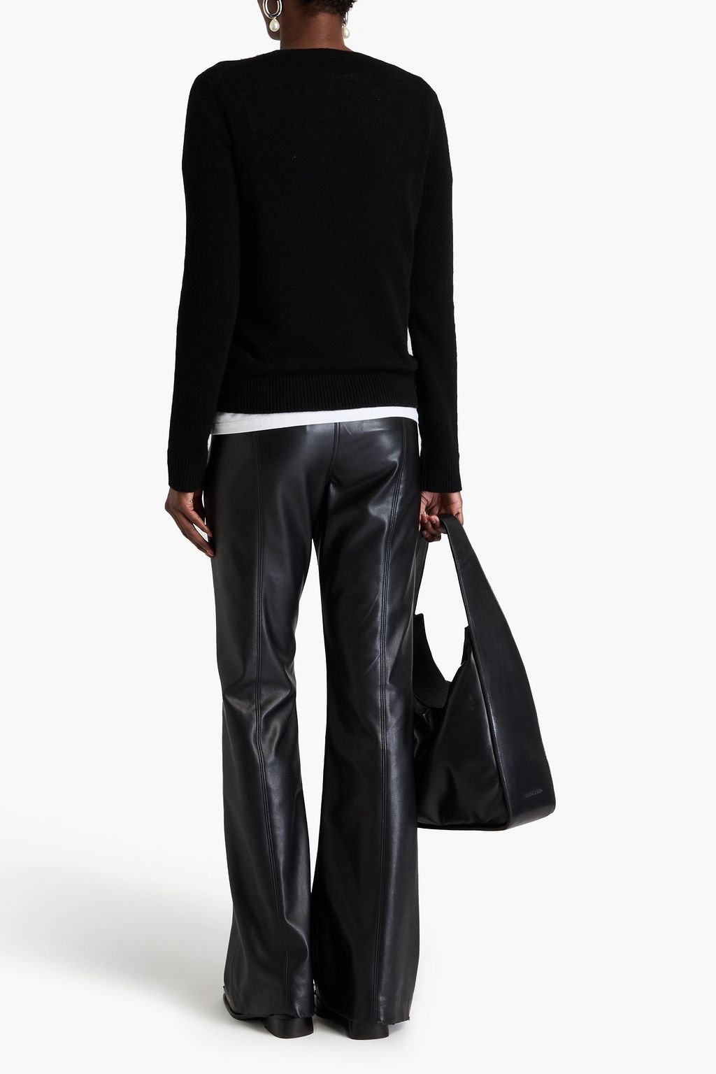 THEORY Mélange cashmere sweater