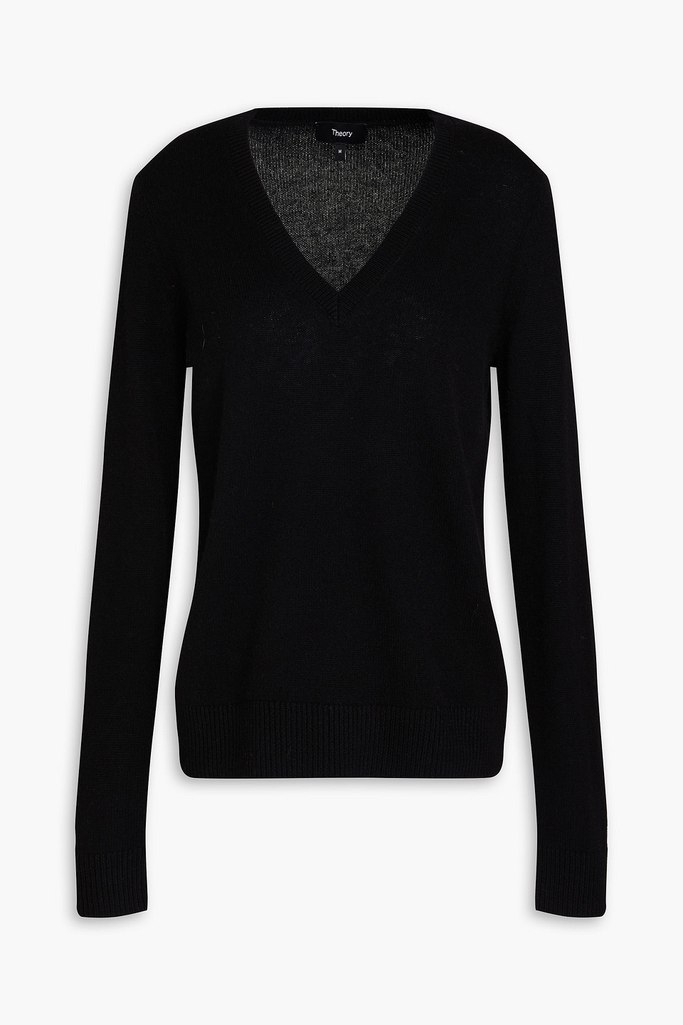 Theory Cashmere Sweater In Black