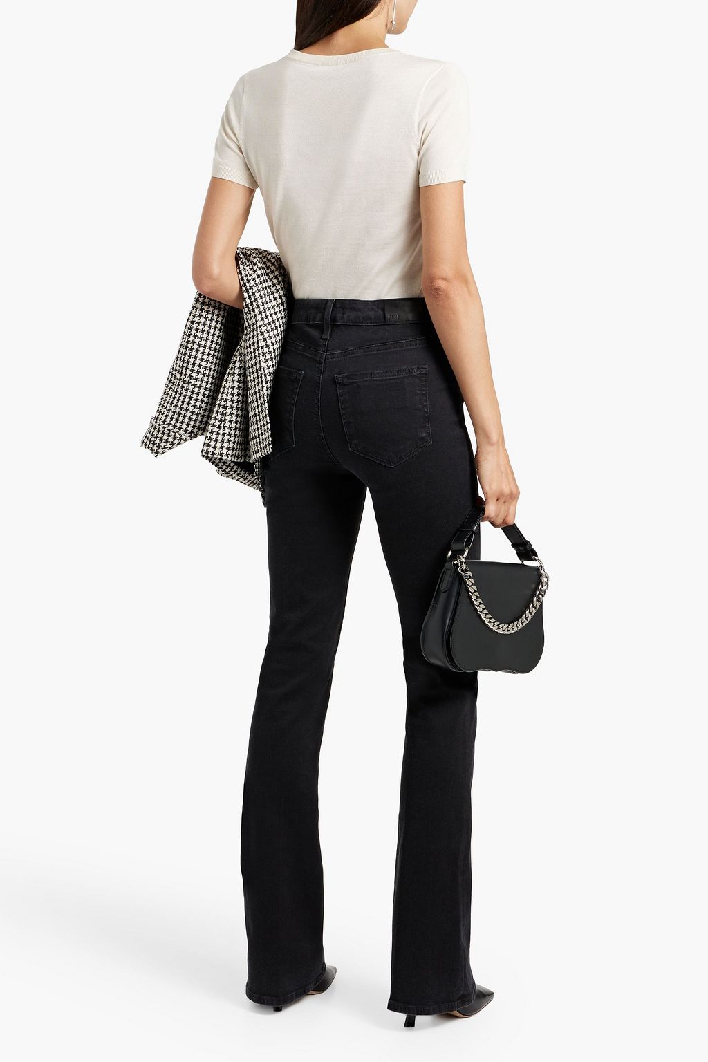PAIGE Laurel Canyon high-rise bootcut jeans