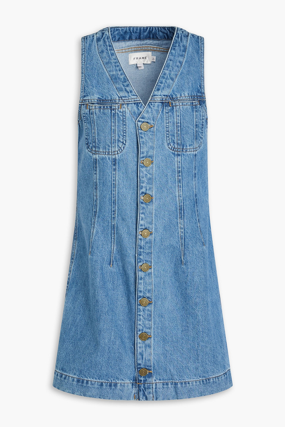 white christmas dresses Sonora Denim Mini