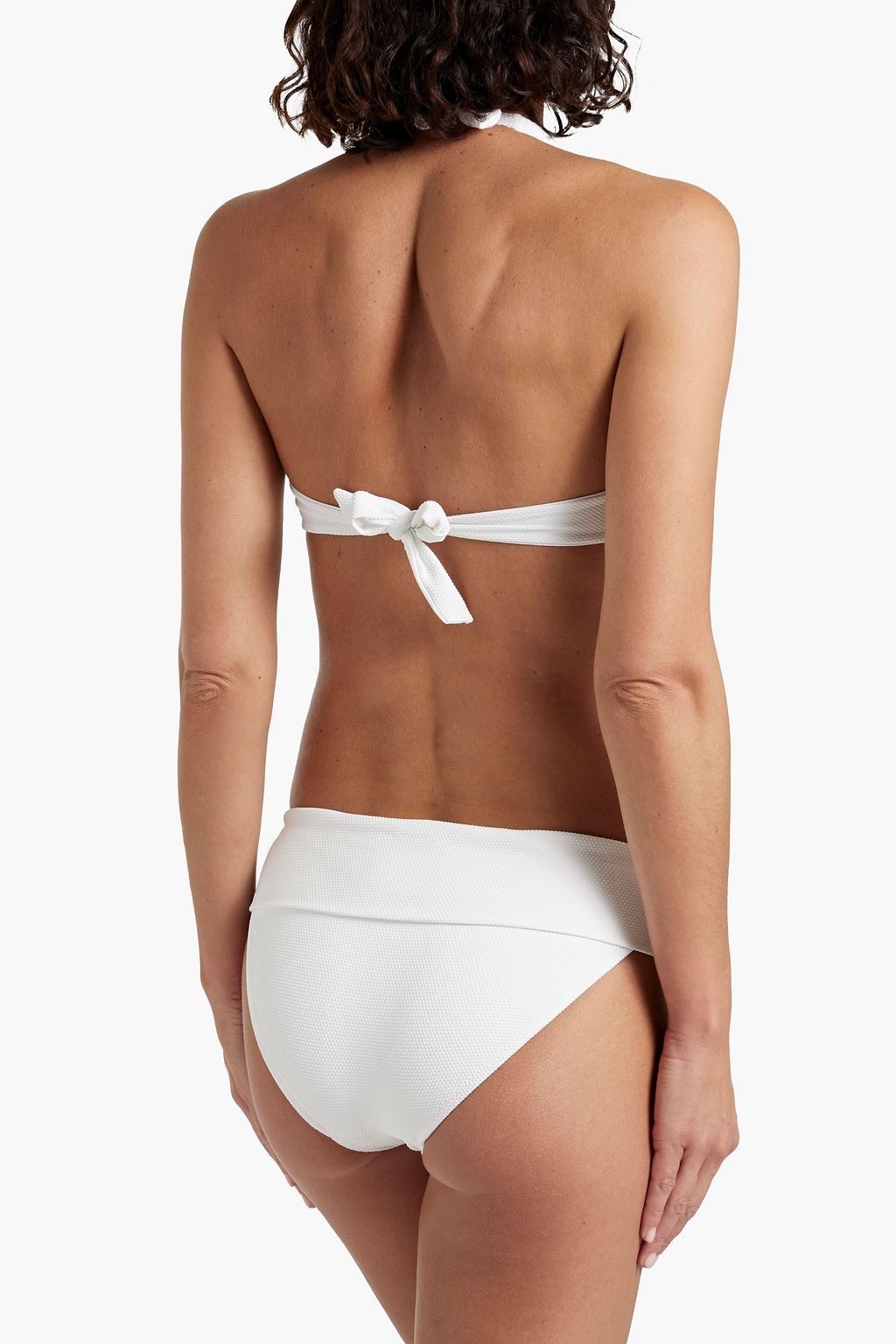 MELISSA ODABASH Brussels stretch-piquè underwired triangle bikini top