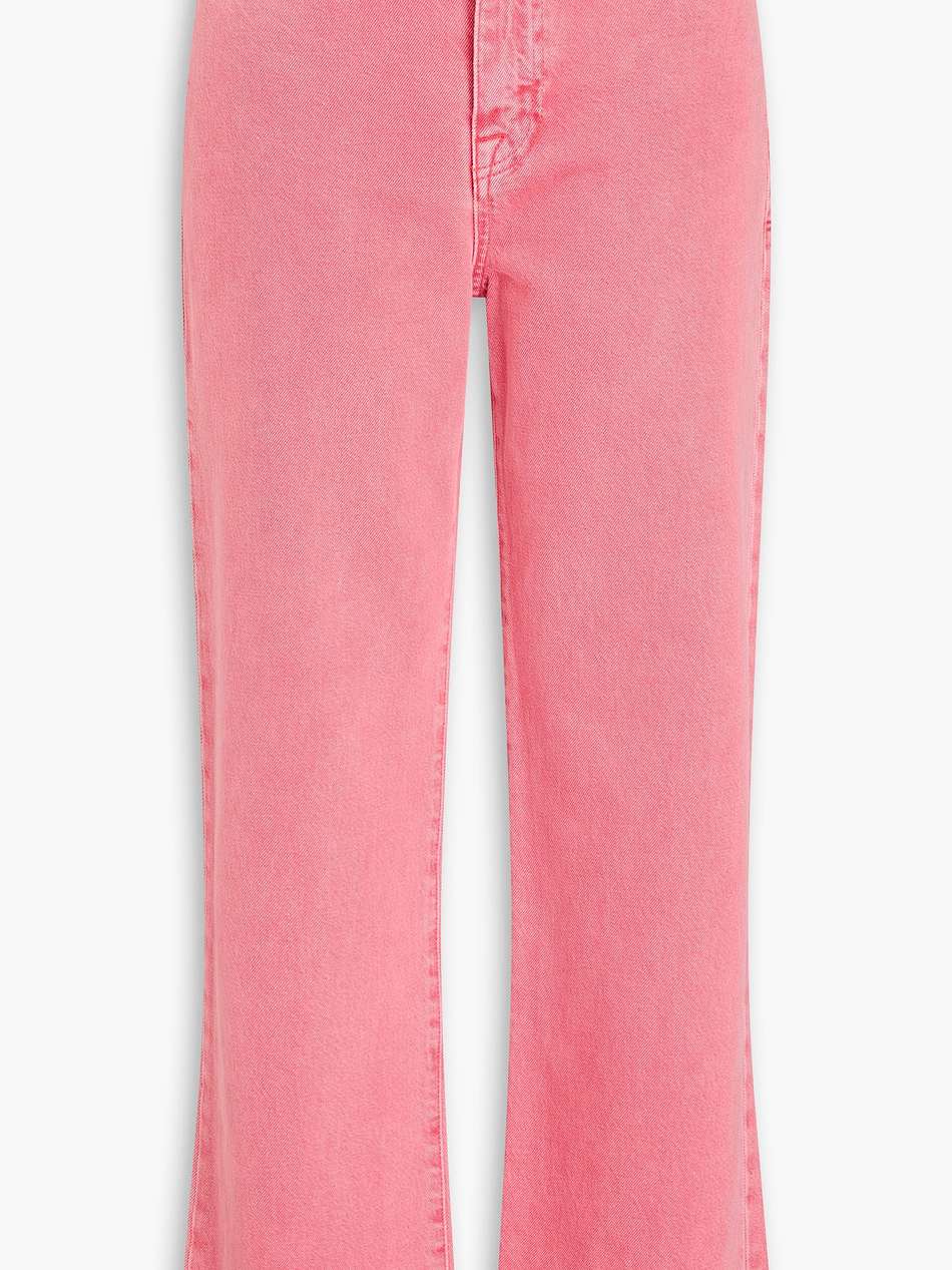le jane crop high-rise straight-leg jeans