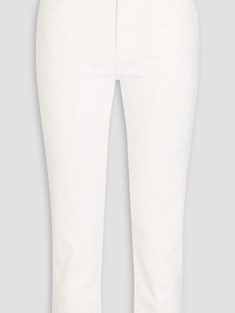 le high cropped high-rise straight-leg jeans