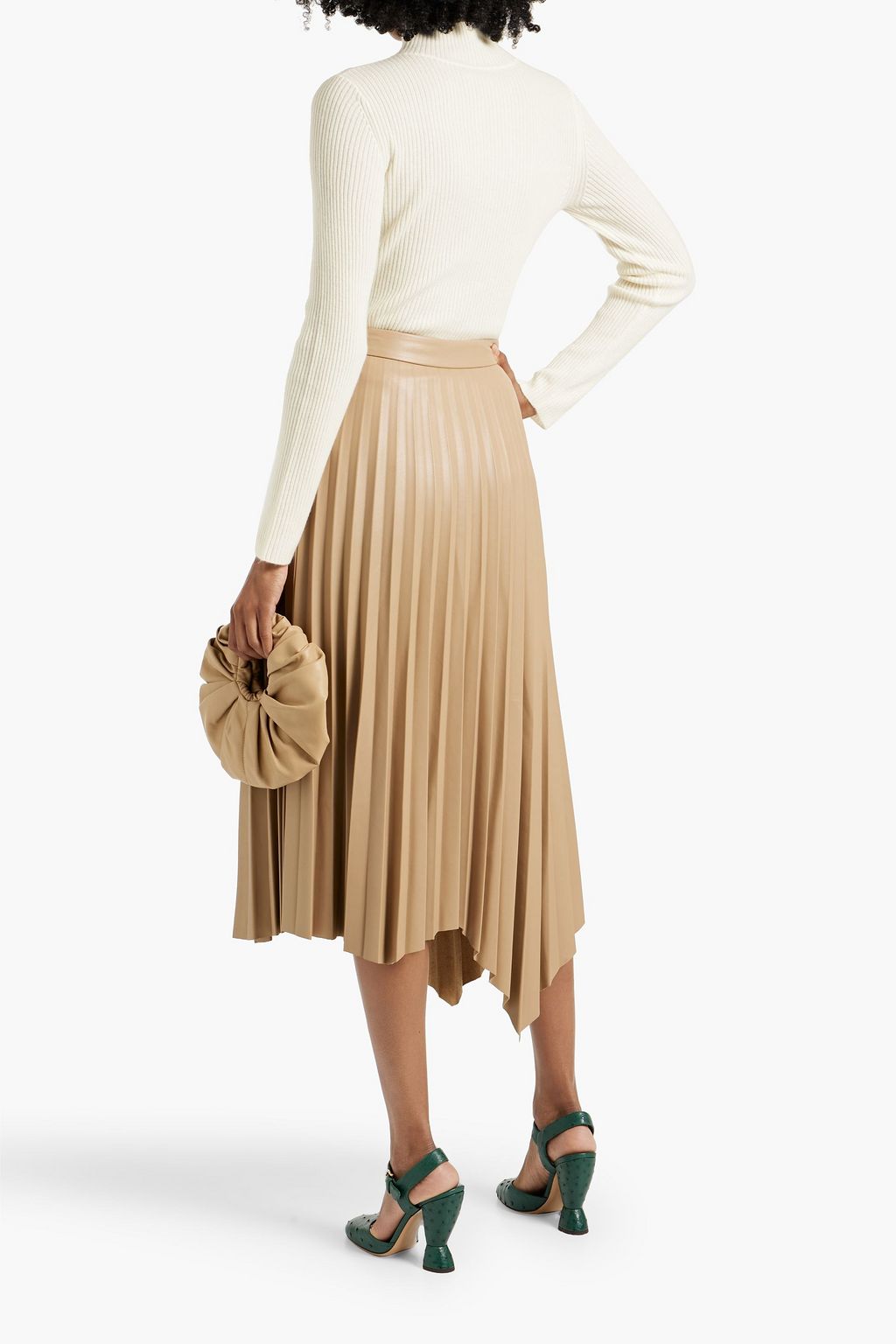 ARCH4 Pia ribbed cashmere turtleneck sweater