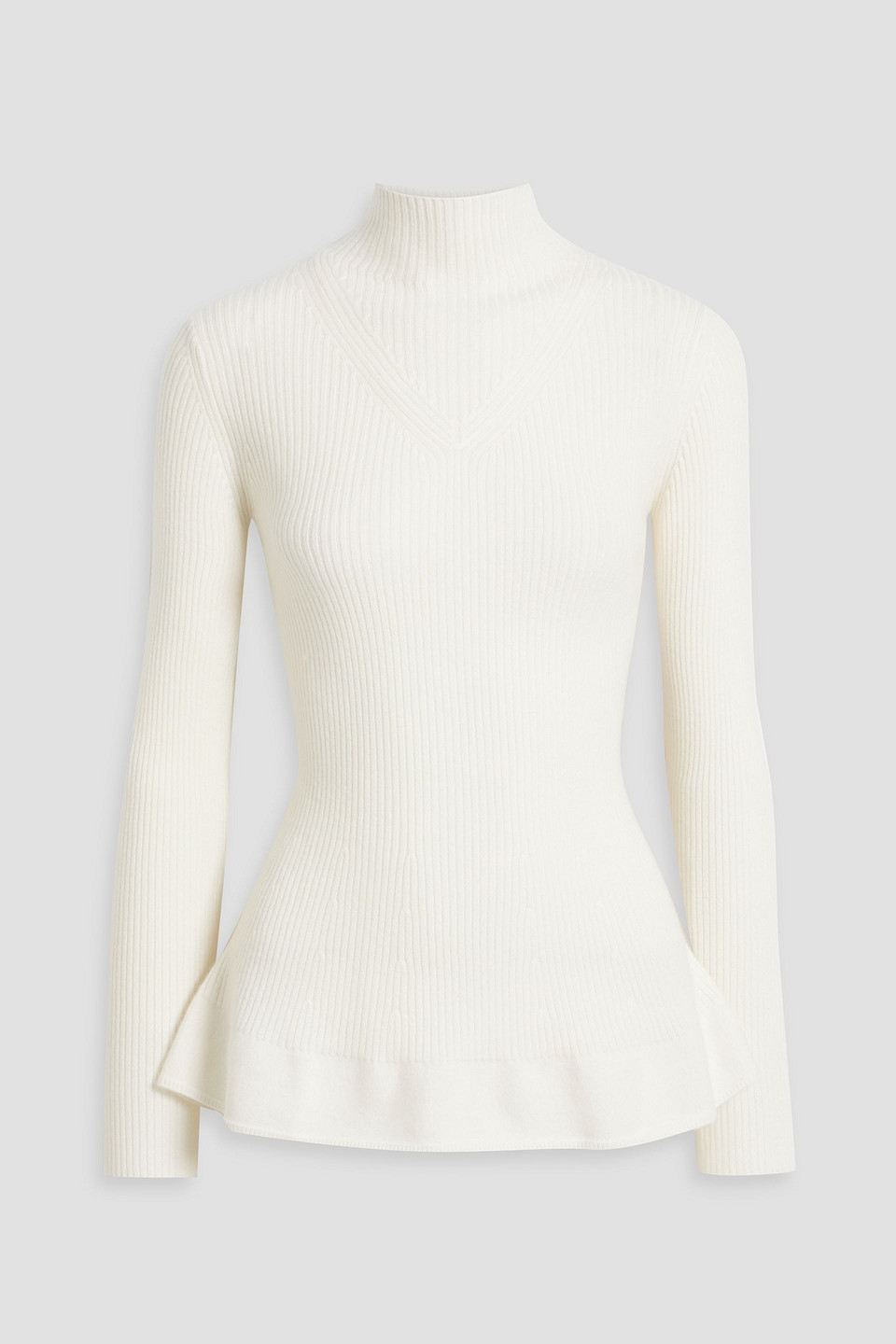Pia ribbed cashmere turtleneck sweater