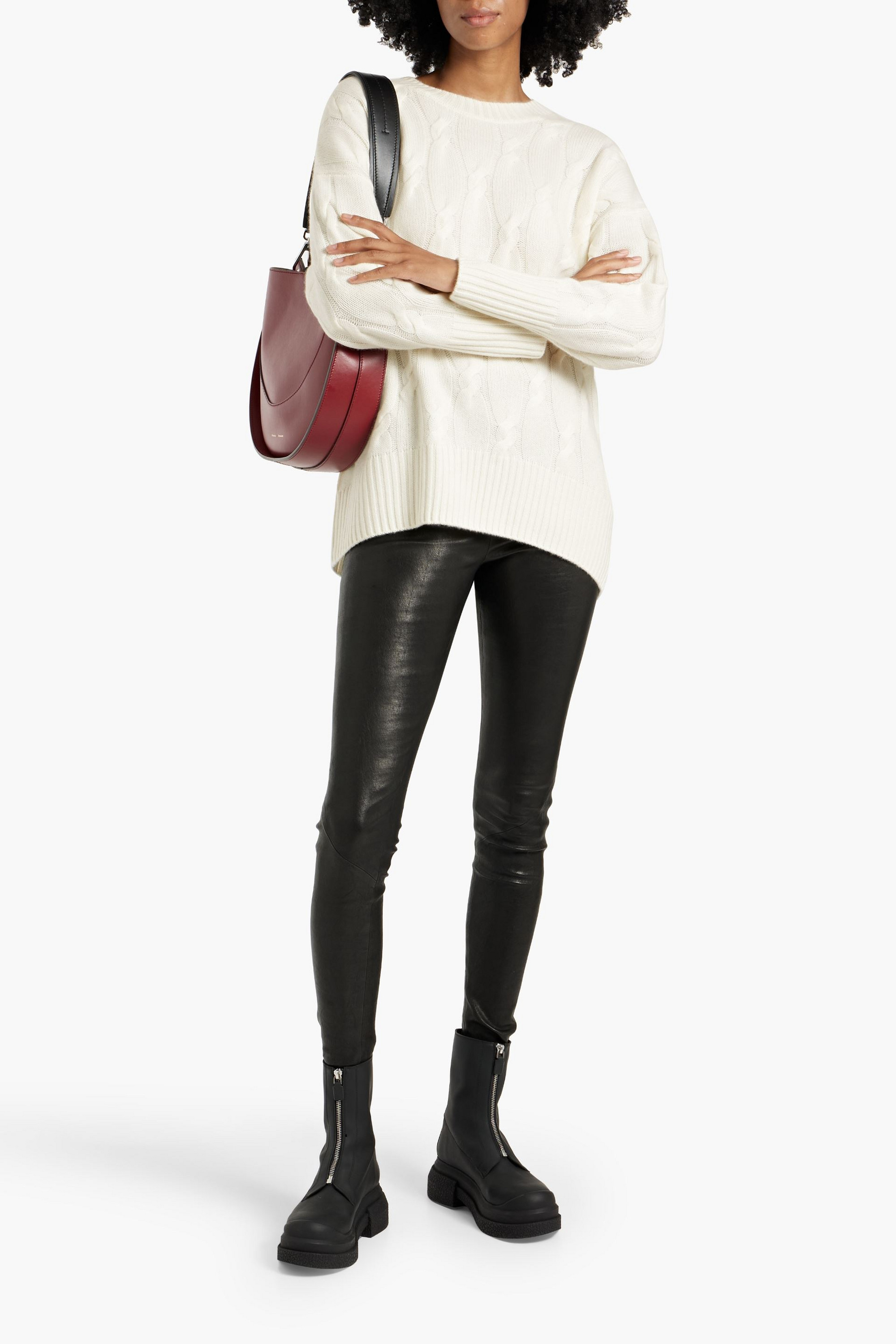 arch4 Whitsan cable-knit cashmere sweater