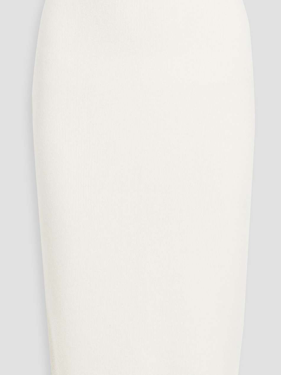 honey cashmere skirt