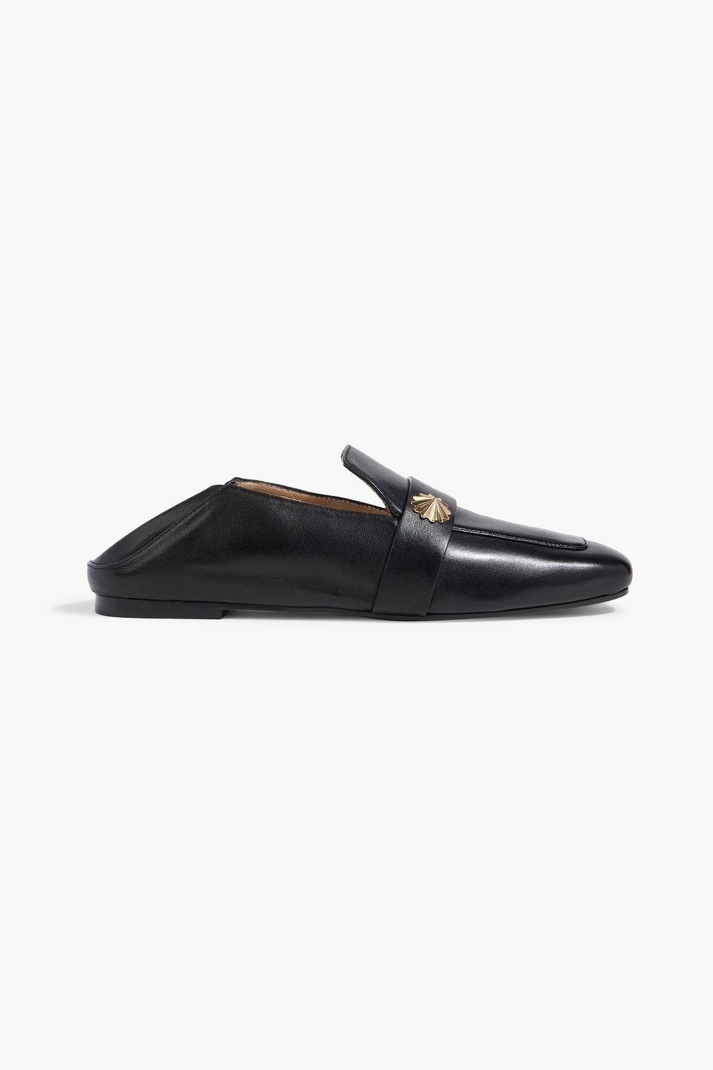 STUART WEITZMAN حذاء لوفر Wylie من الجلد بتصميم مزركش