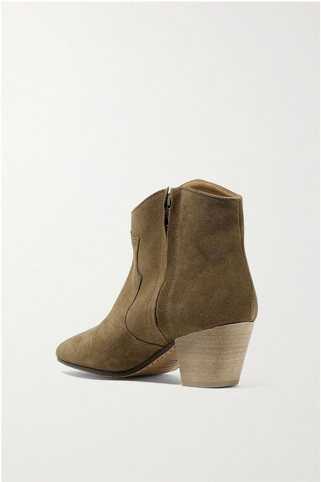 ISABEL MARANT Dicker suede cowboy boots
