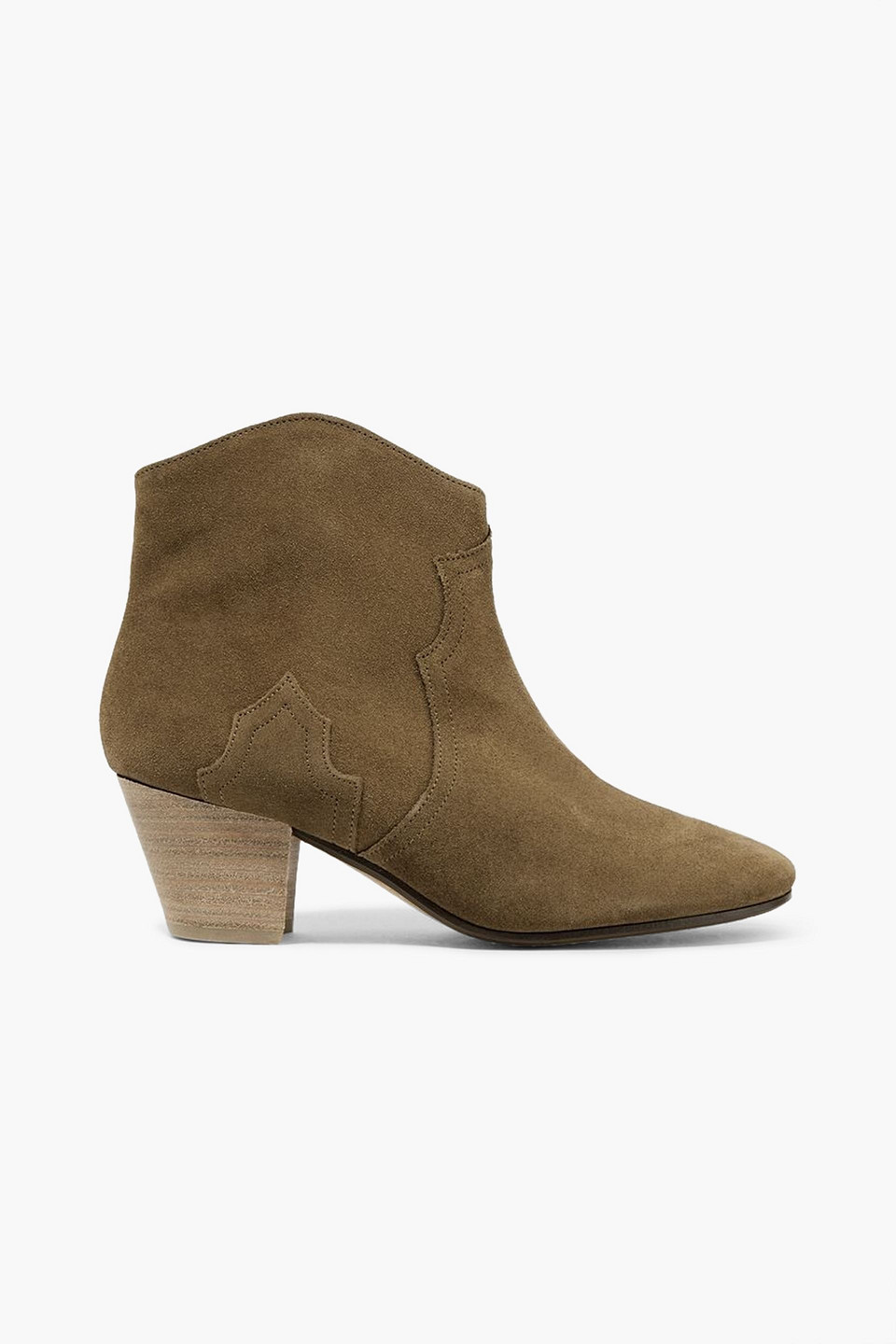 Isabel Marant Dicker Suede Cowboy Boots